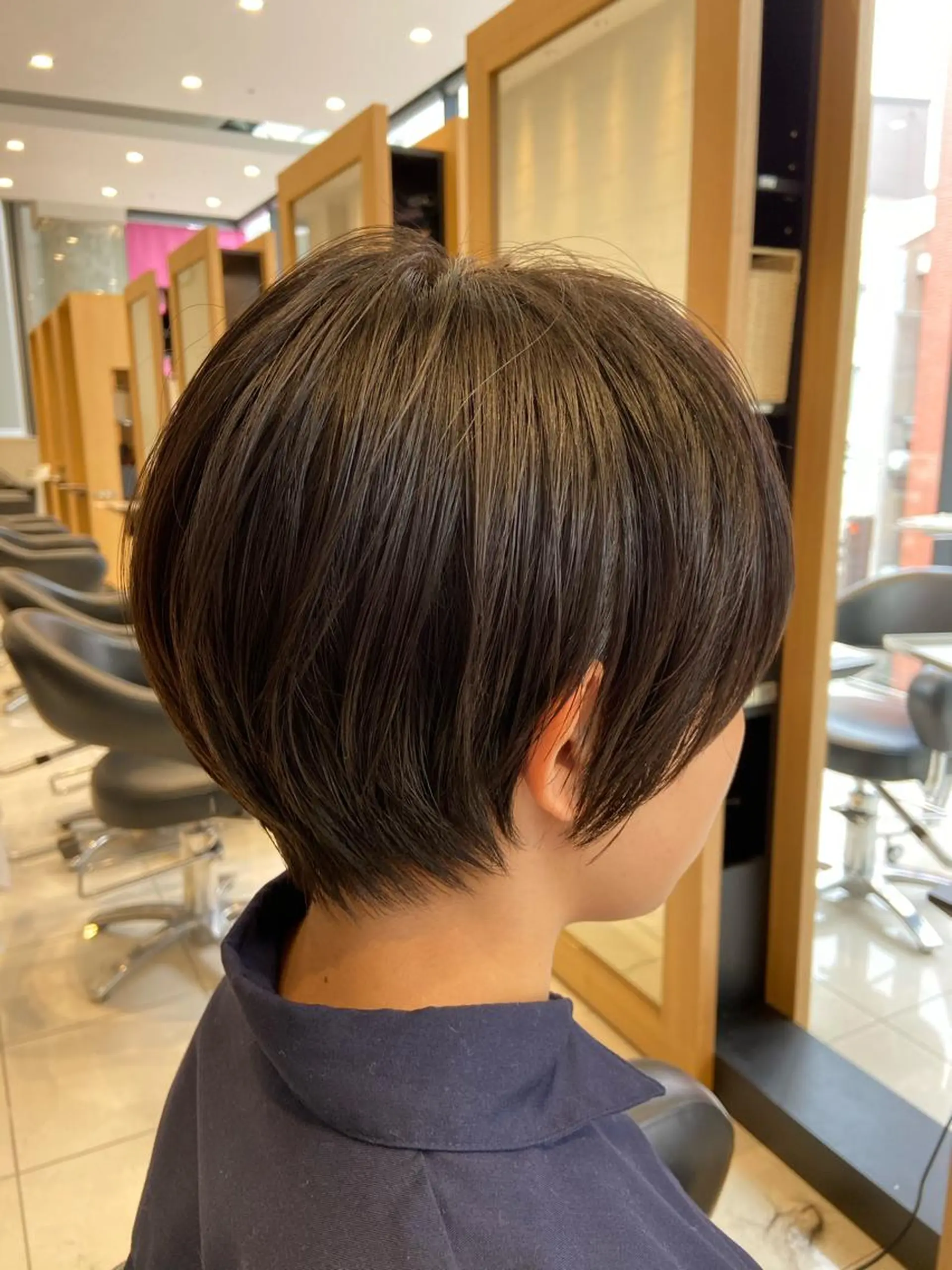 ショート ショート白髪染め無料 /河瀬謙介のヘアスタイル