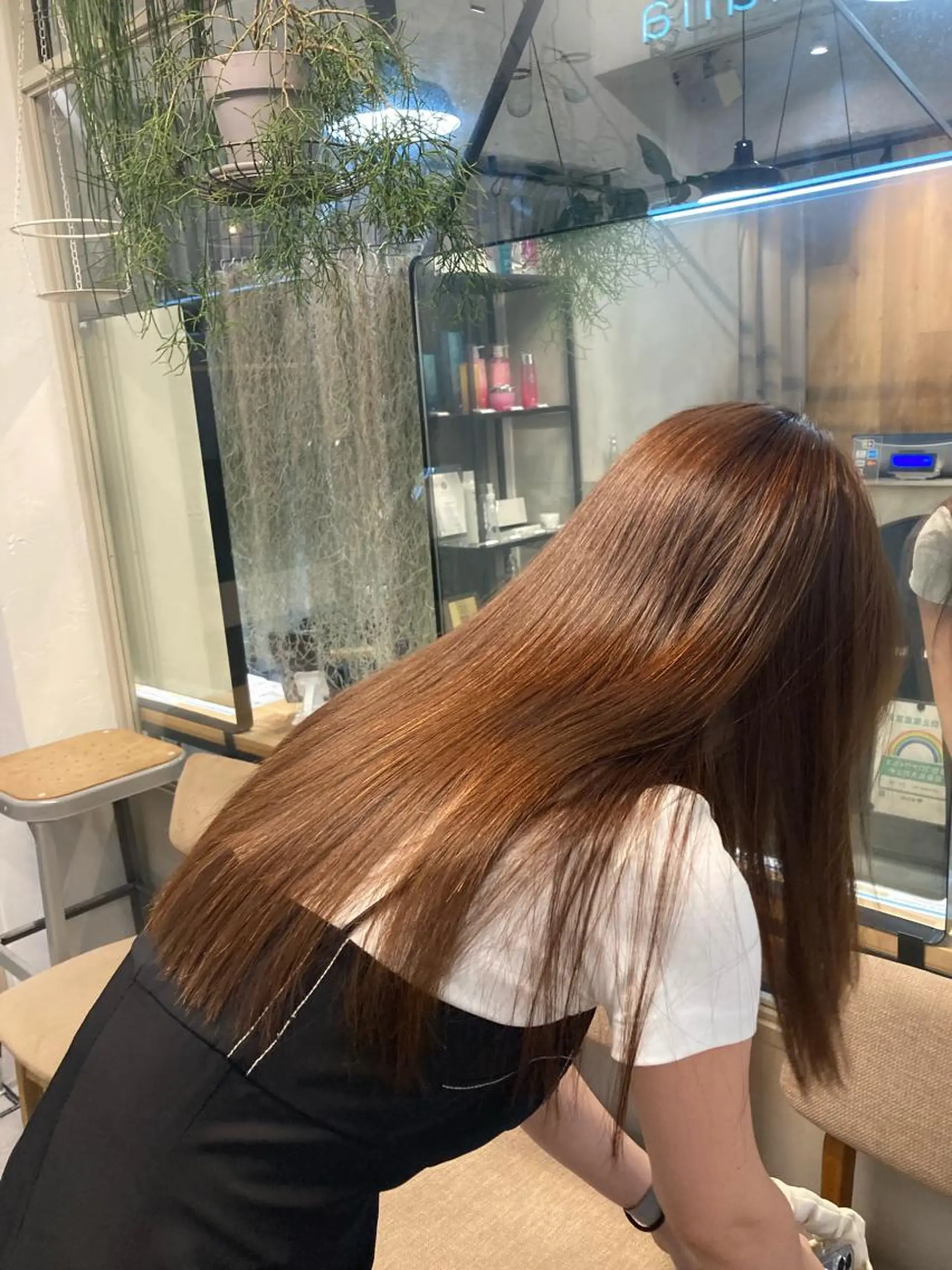 ロング トリートメント じゅわっと暖色カラー 🍊Moemiのヘアスタイル