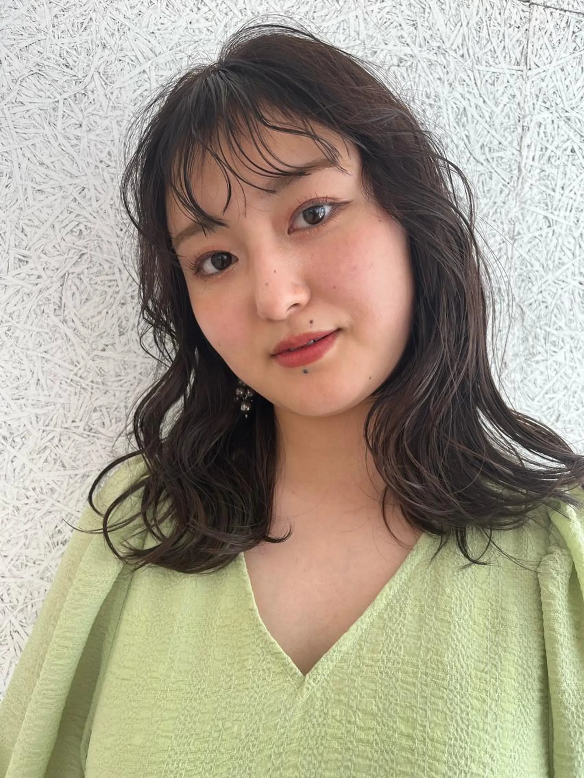 ミディアム カラー SOYON 🤍CHIZU🤍.のヘアスタイル