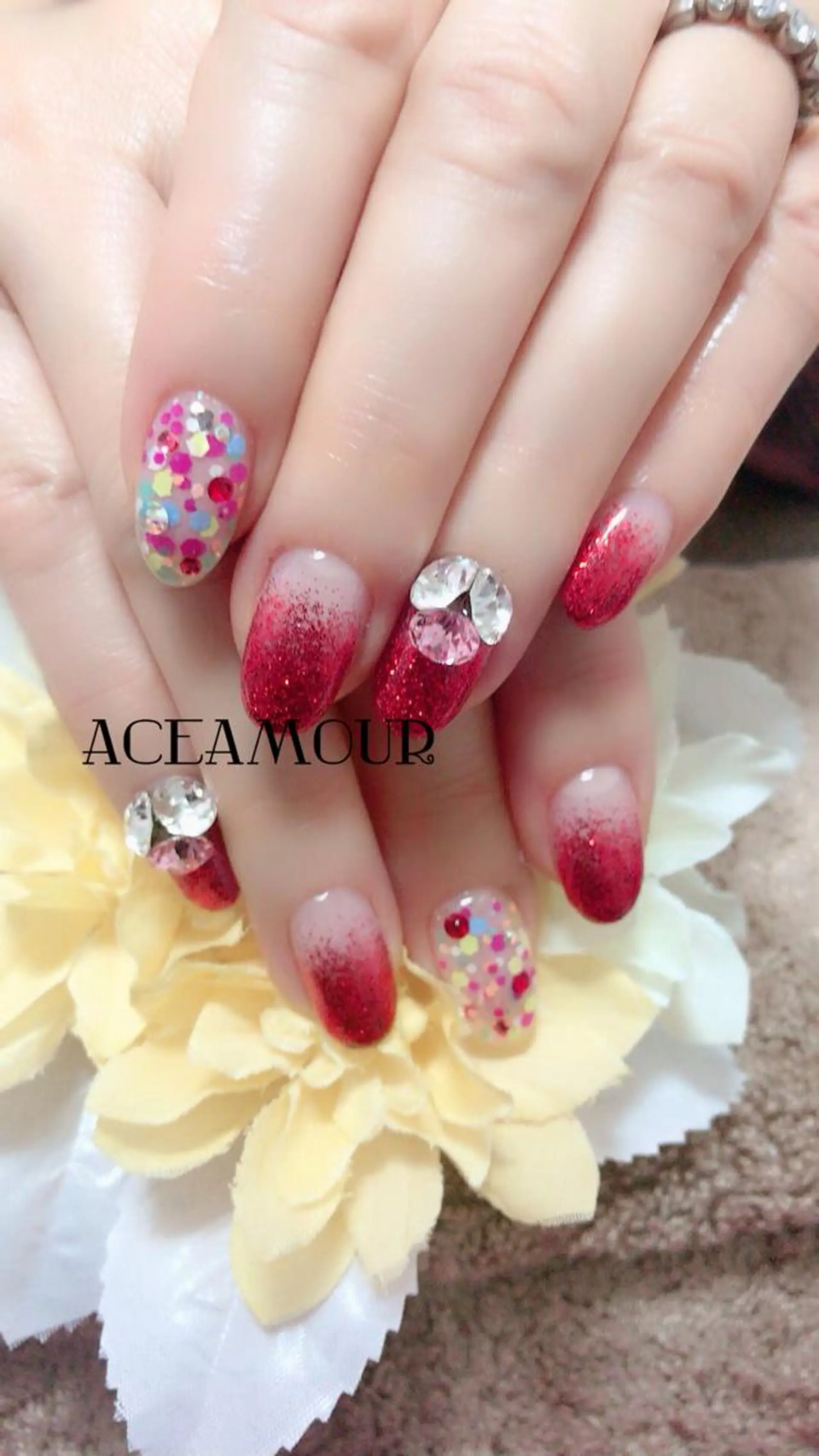 ネイル ネイル/耳つぼ /新ホワイトニングのネイルデザイン