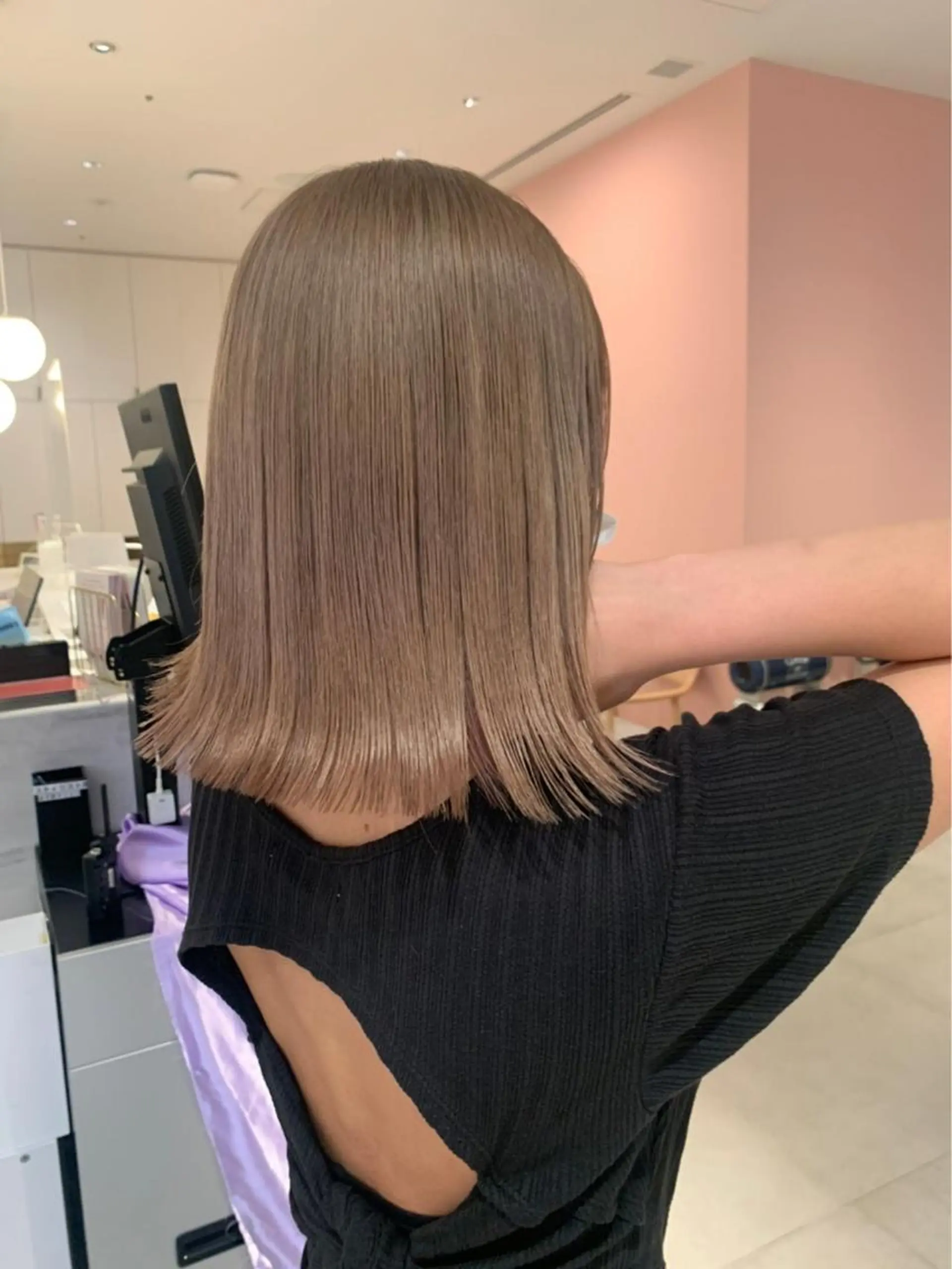 カラー 顔周り/透明感カラー /韓国ヘア/TAKUのヘアスタイル