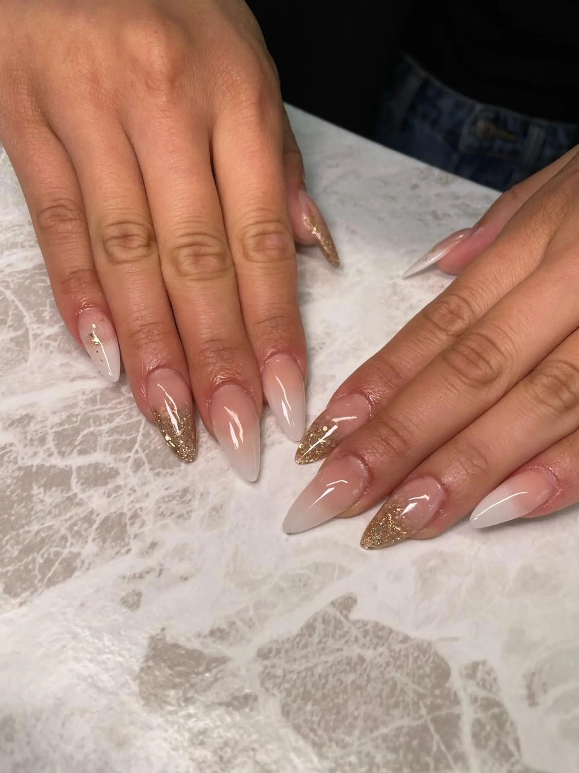 ネイル ラメ(グリッター) YOUTH nails waxing所属・YOUTH natsumiのネイルデザイン