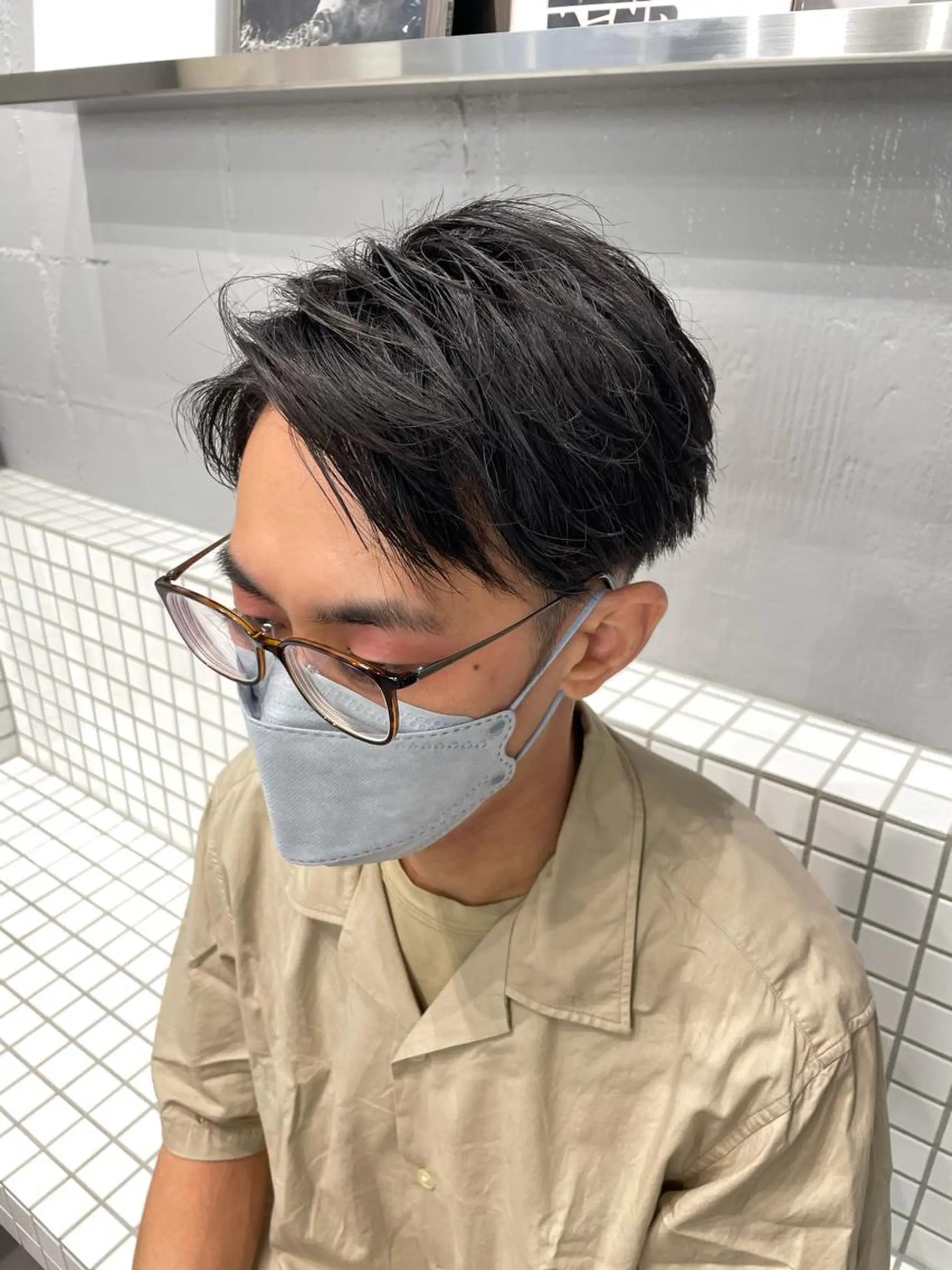 ショート カラー パーマ メンズ 🔥メンズヘア🔥 セヤシュウヘイのヘアスタイル