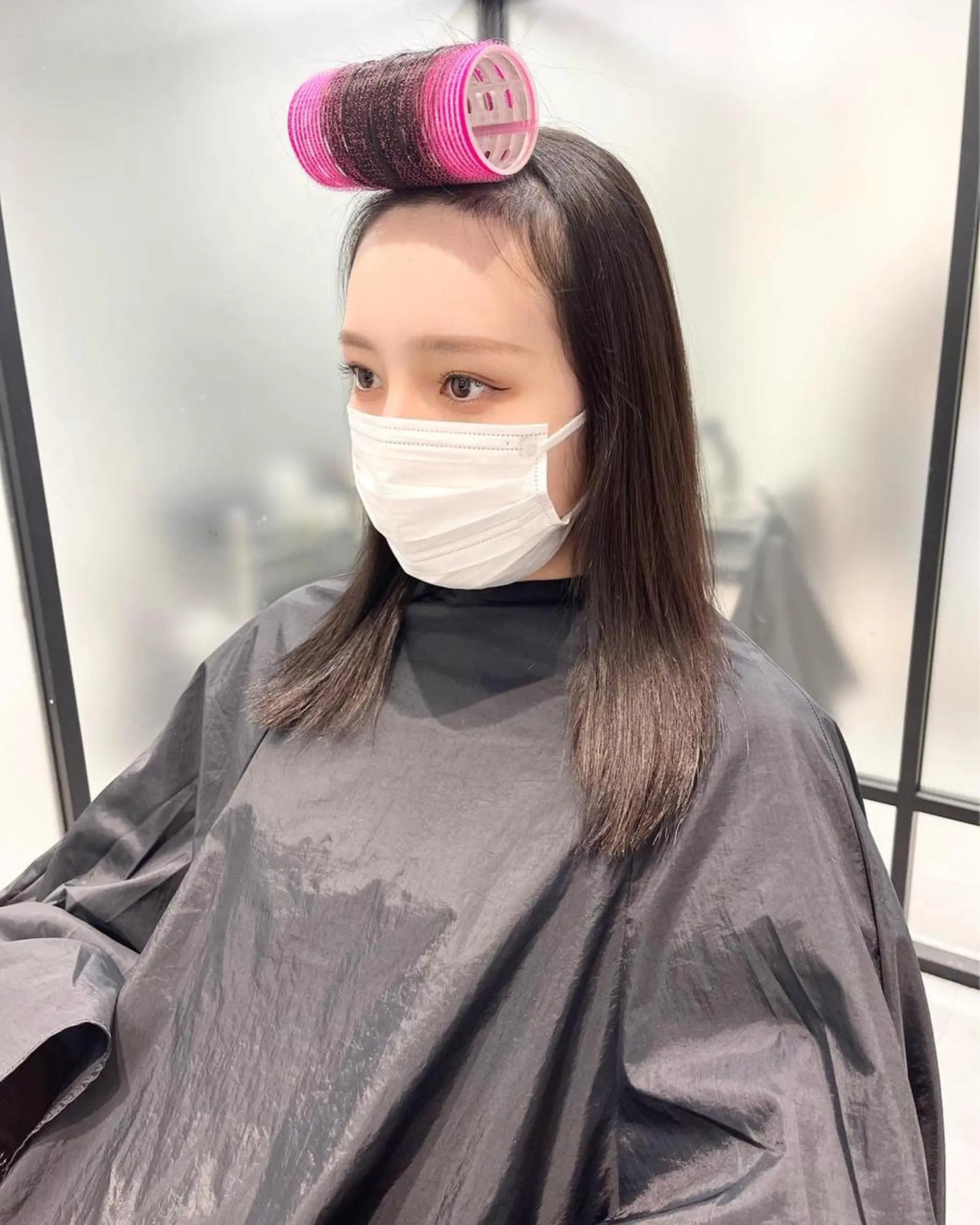 ロング カット ヘアカラー トリートメント 韓国レイヤーカット 髪質改善▫️水野有真のヘアスタイル