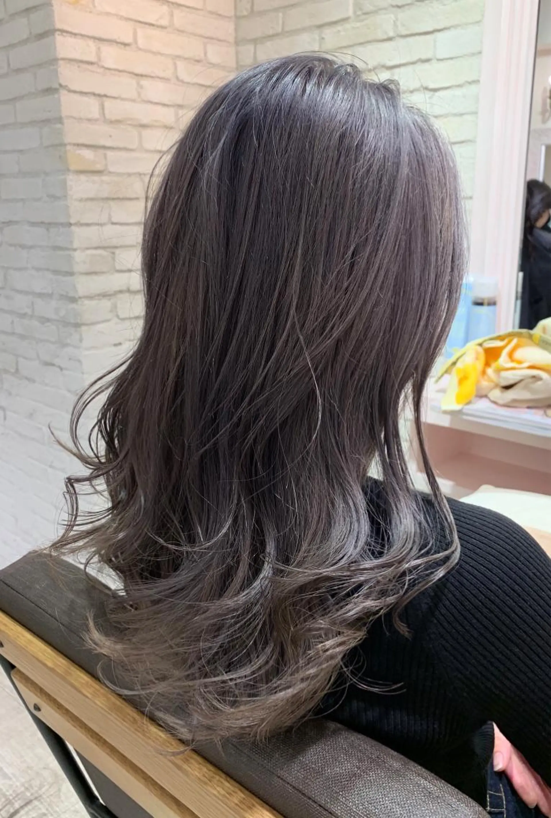 ロング カラー ヘアアレンジ キッズ マツエク・マツパ レイヤー＆カラー 人気美容師倉崎涼のヘアスタイル