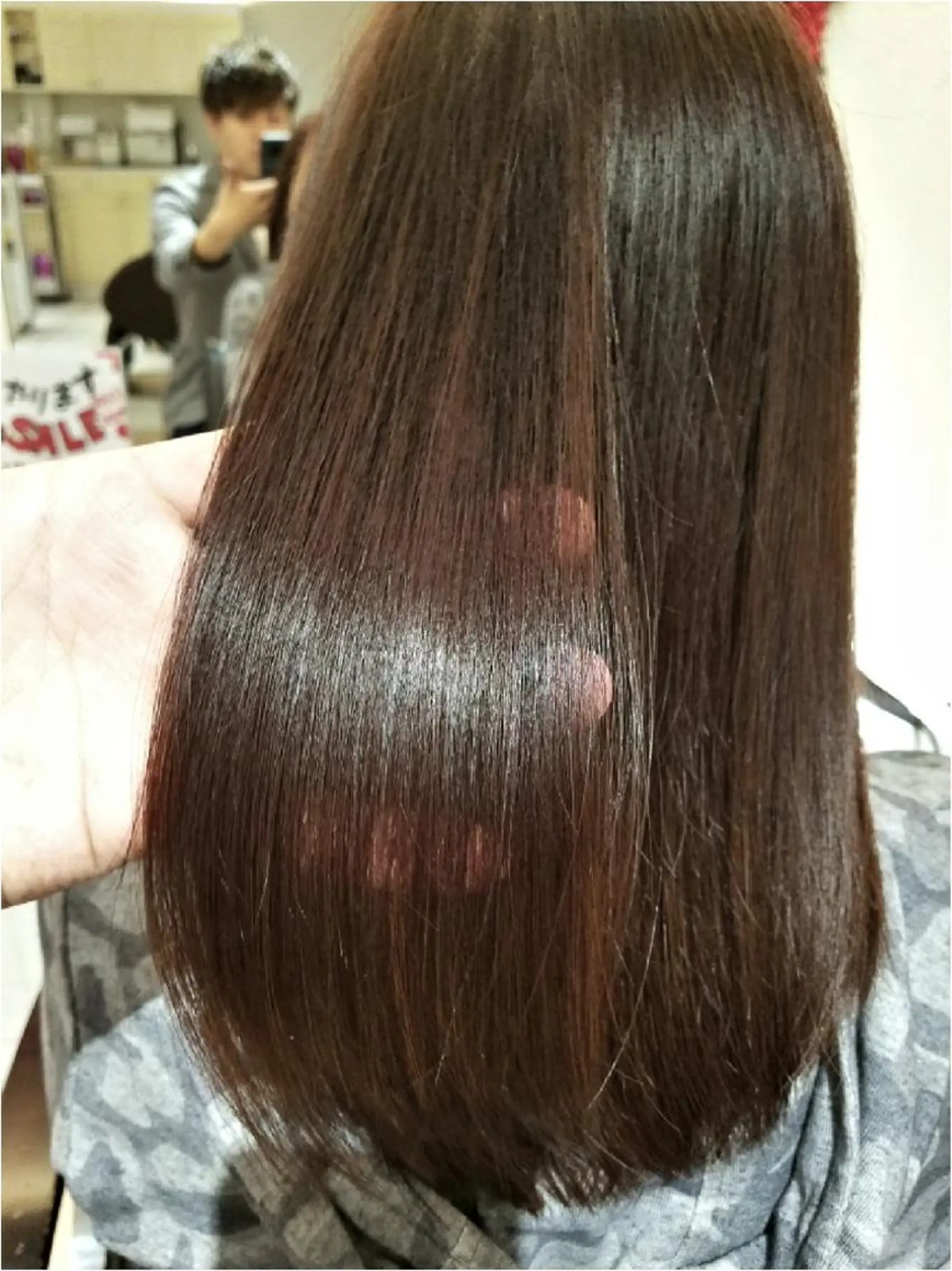 セミロング カラー 【髪質改善美容師】t occa茨木篠原健太のヘアスタイル