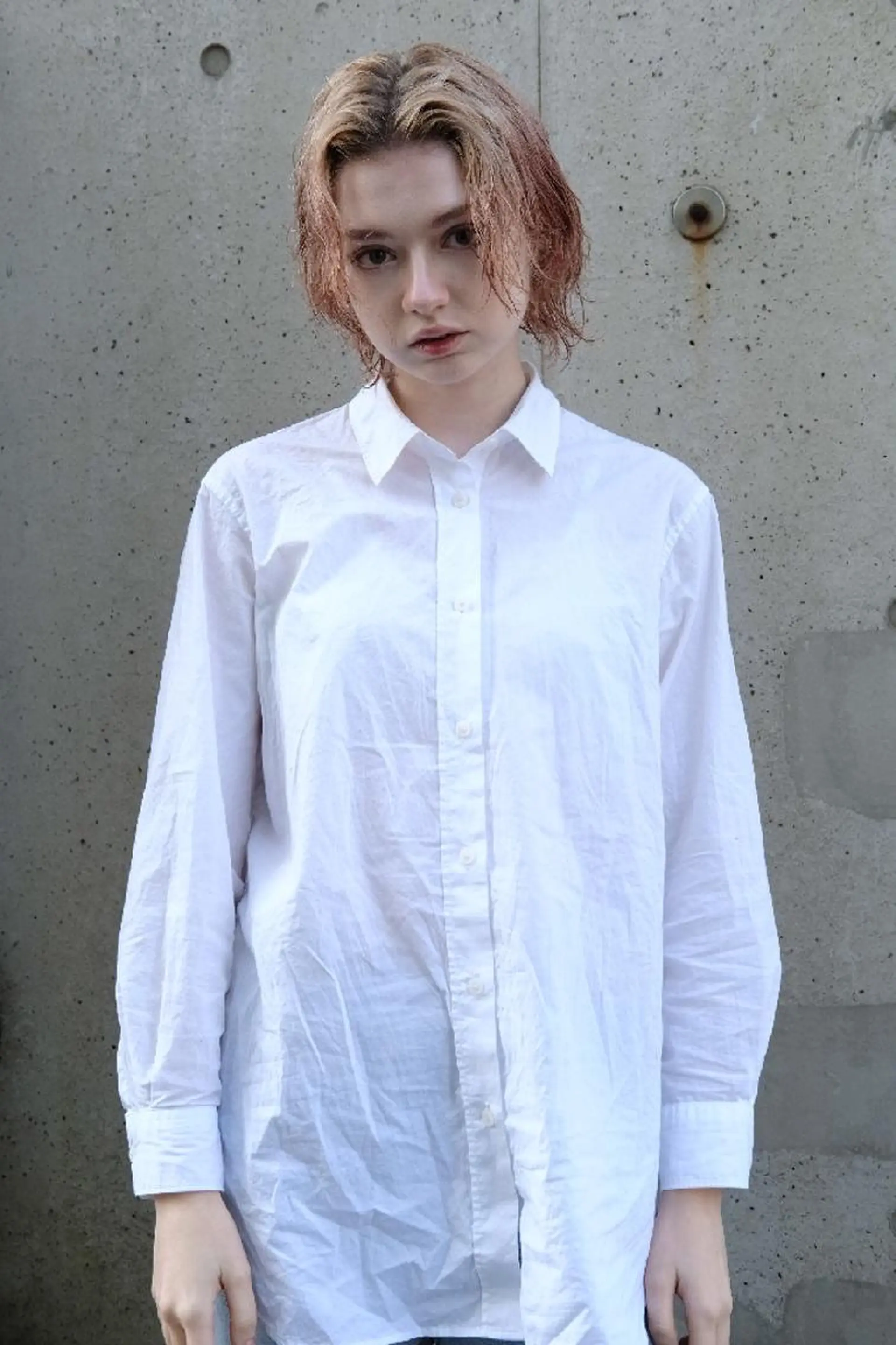 カラー ミディアム 学生 OMA　片岸 信征のヘアスタイル