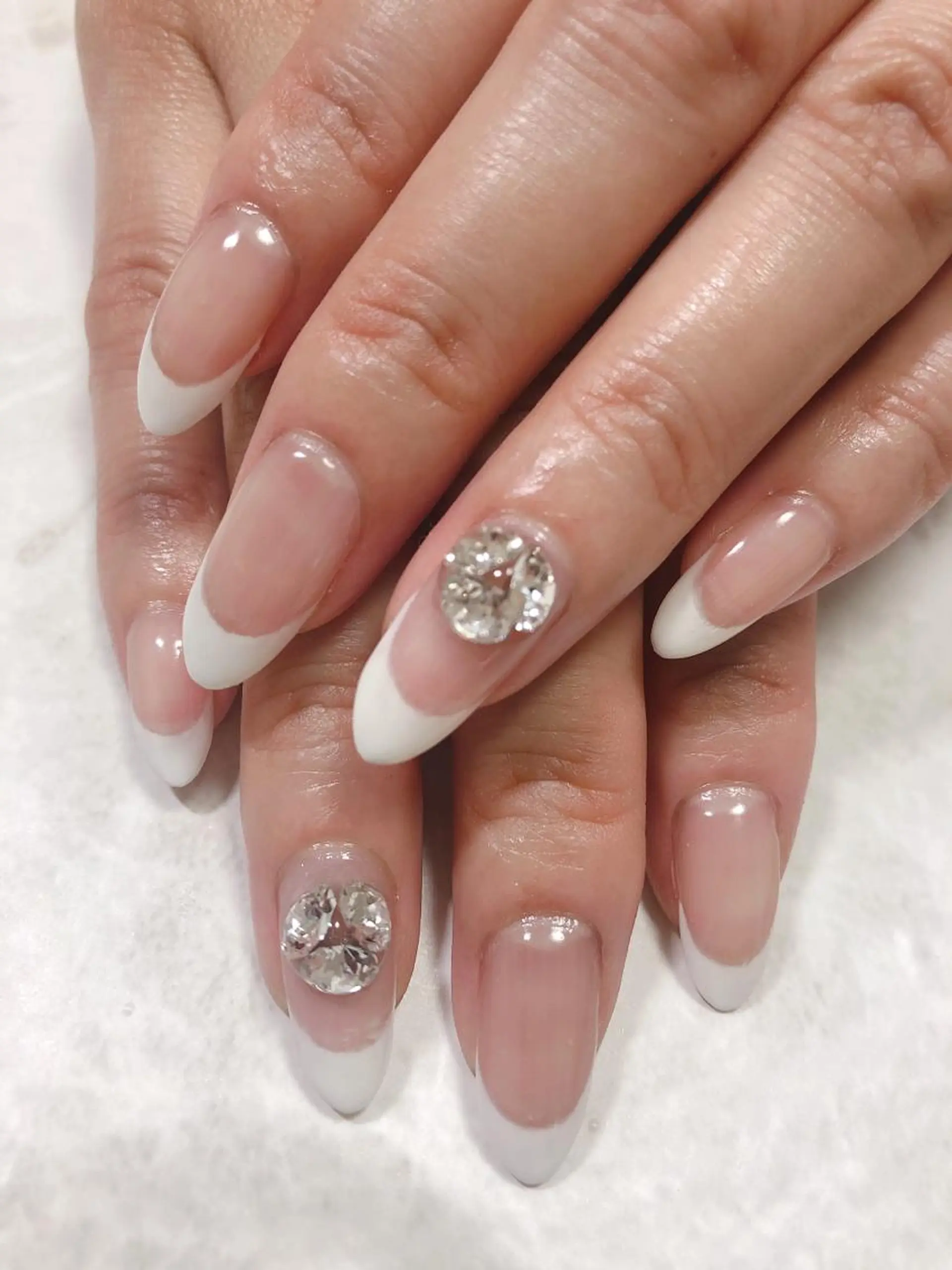ネイル フレンチネイル ハンドネイル Lokahi NAILのネイルデザイン