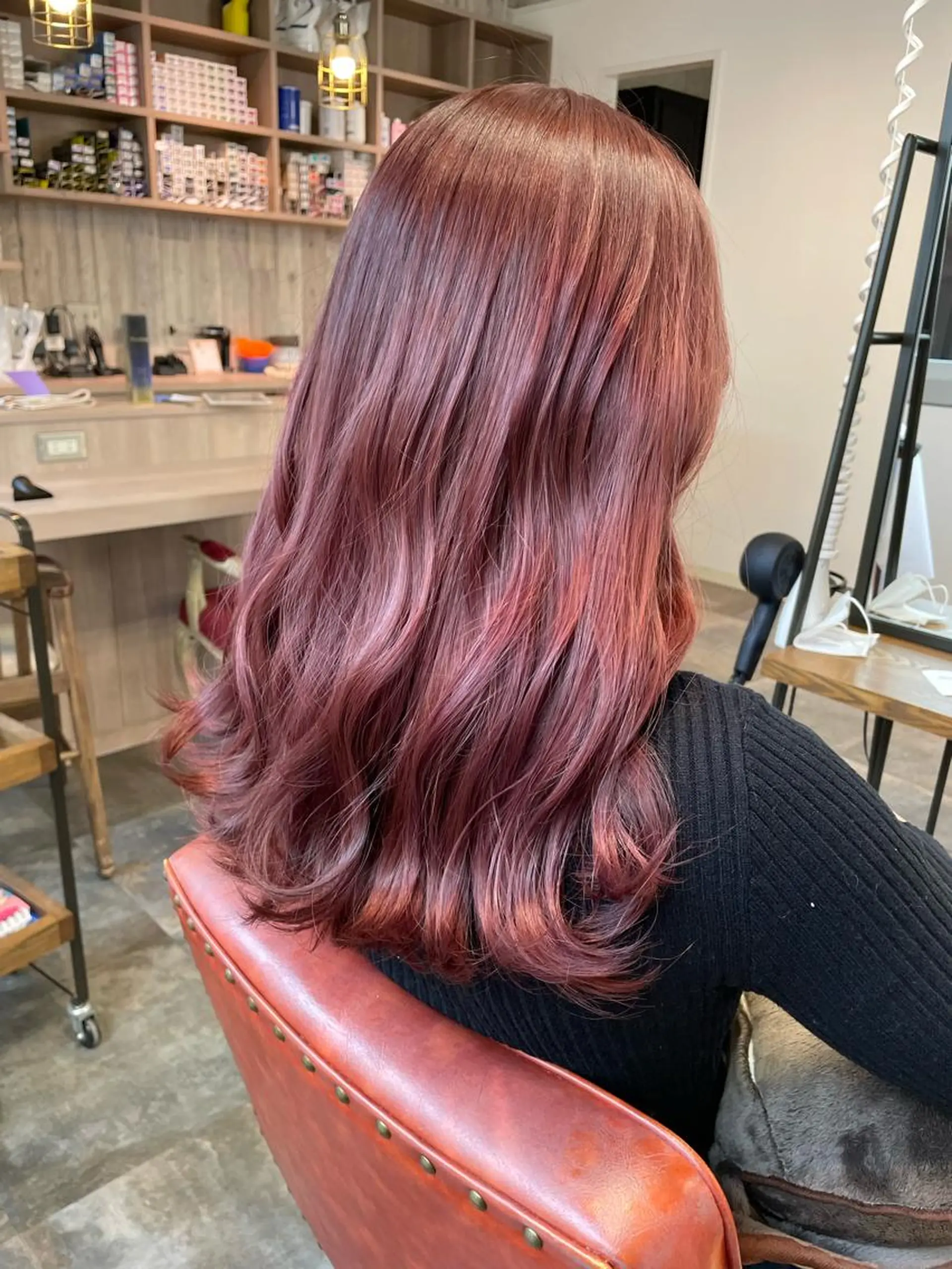 ロング カラー ~tie.hair salon所属・Ryoka🌼倉敷/ ハイトーン/レイヤーのヘアスタイル