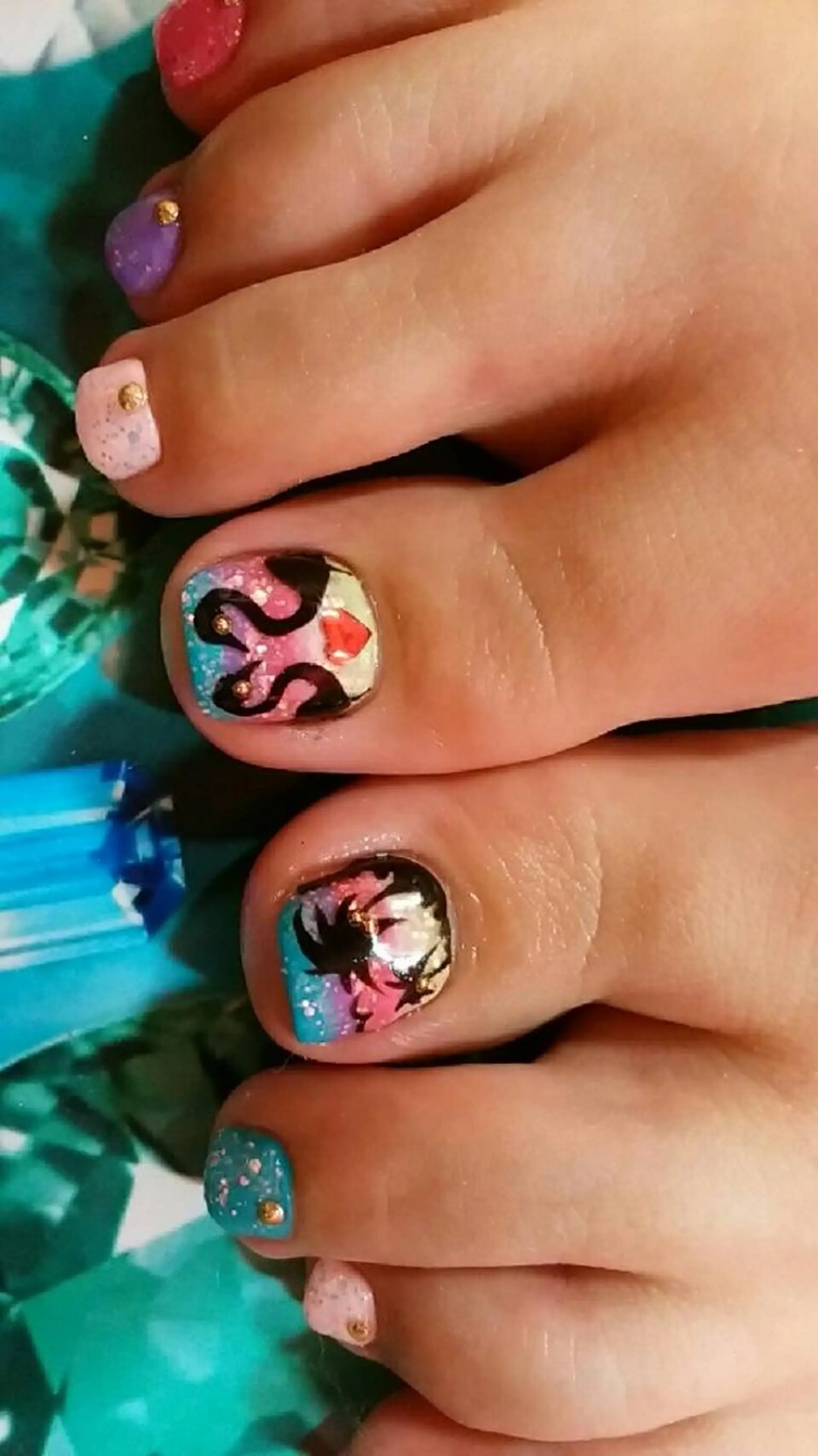 ネイル フットネイル chakky nailsのネイルデザイン