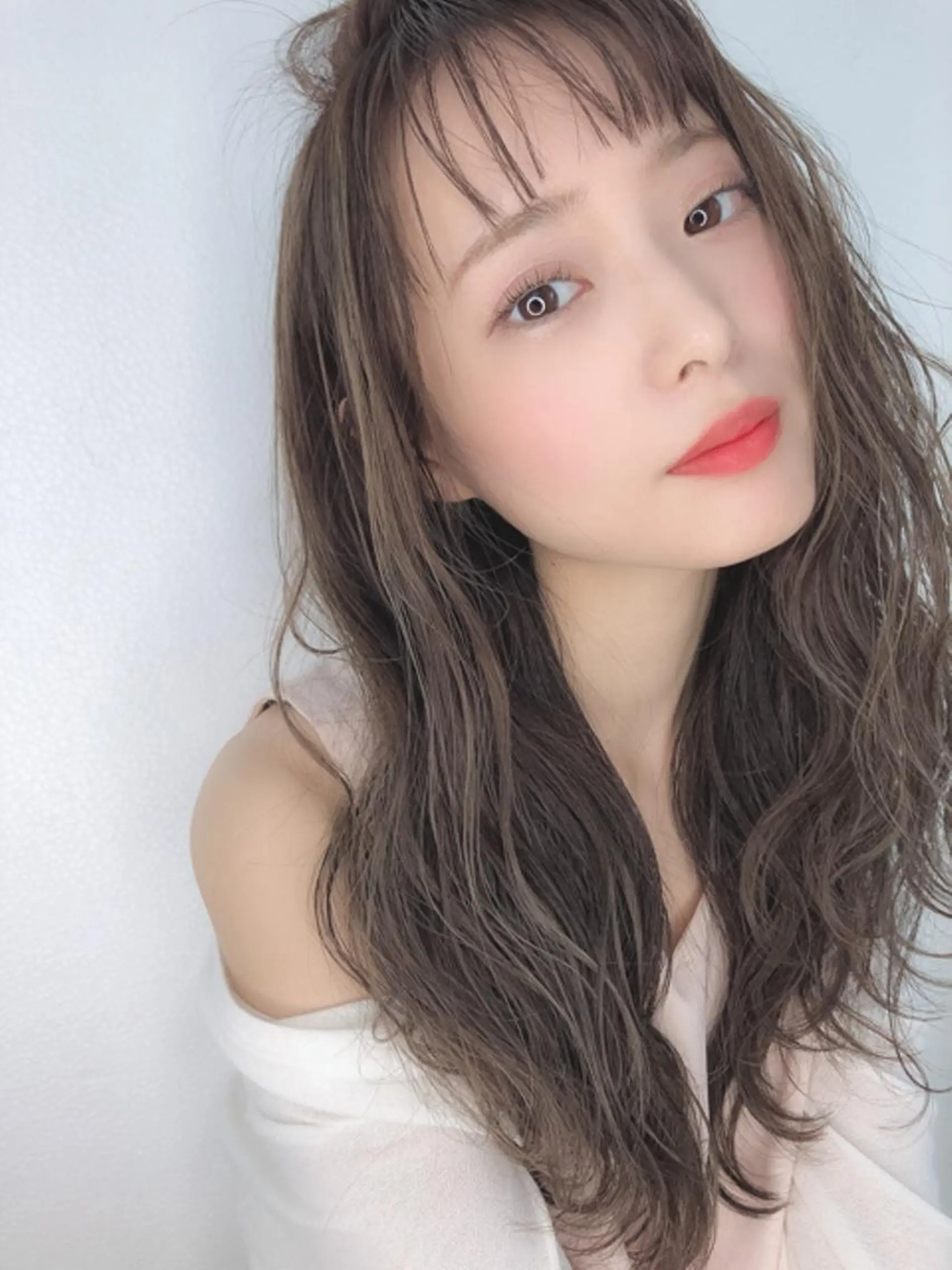 ロング カラー パーマ マツエク・マツパ 髪質改善サロン Liko🌟のヘアスタイル