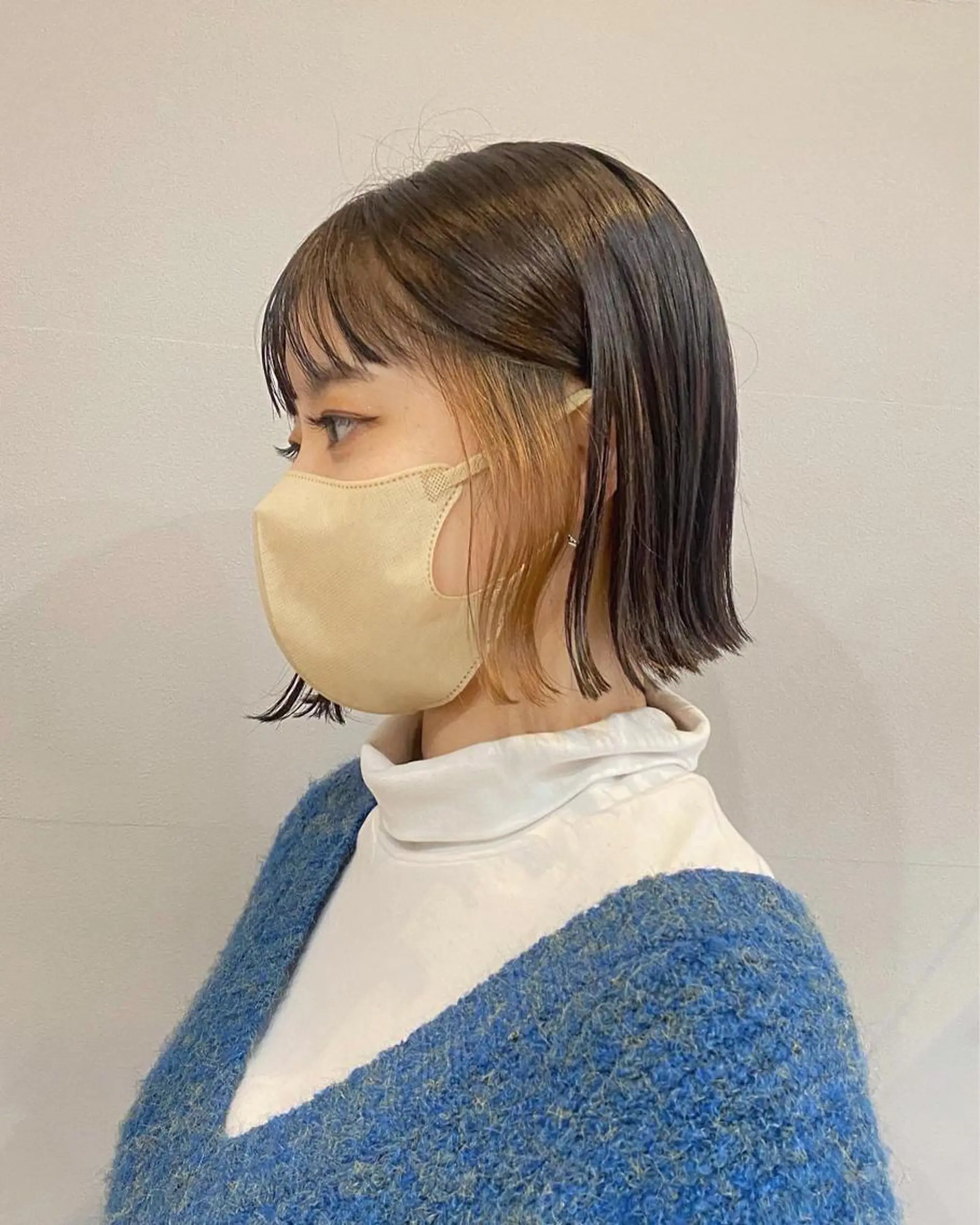 ショート カット F-card所属・shiga mariaのヘアスタイル