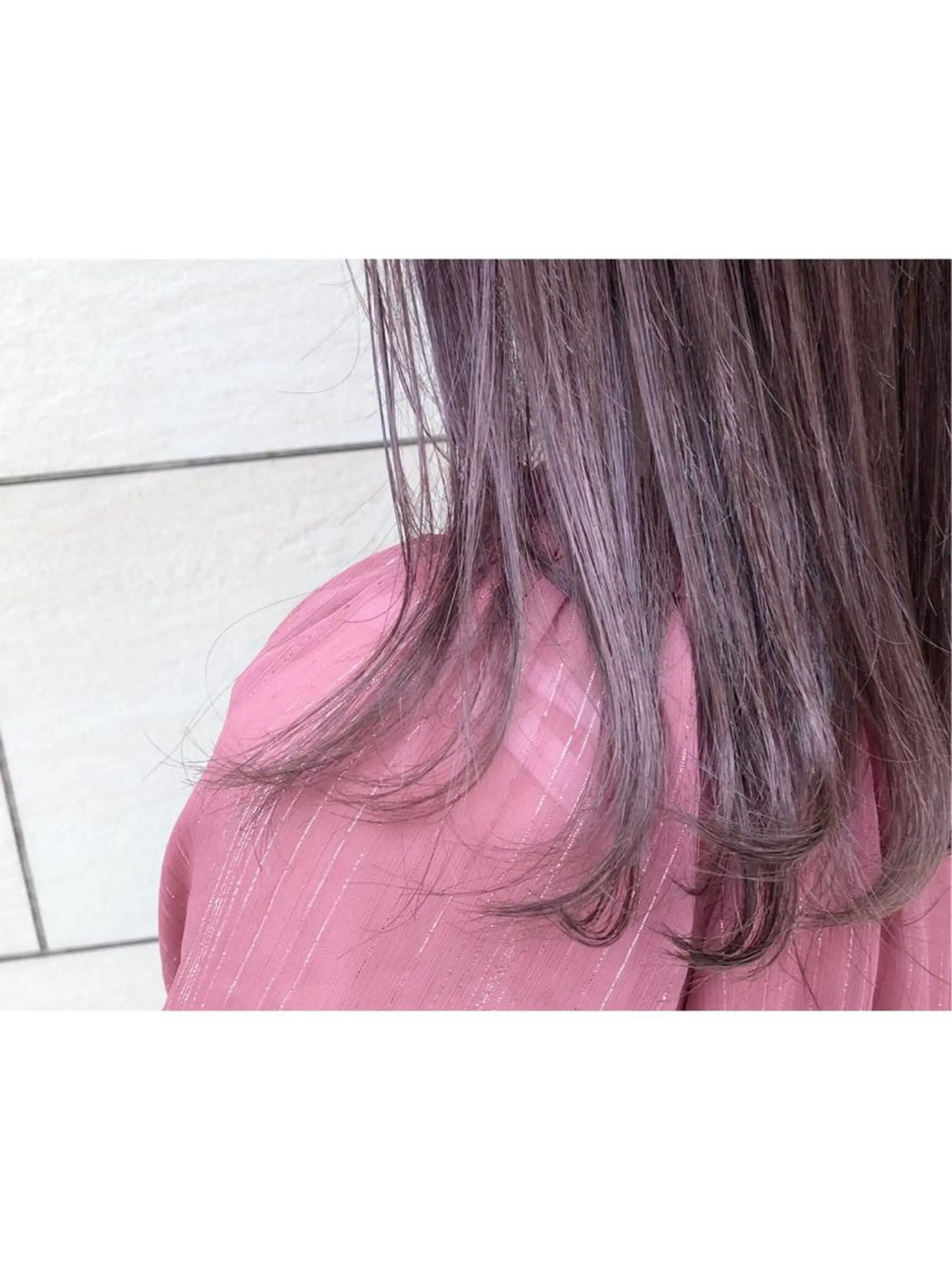 セミロング カラー ヘアアレンジ ヘアカラー 🌺まなみ/ うる艶カラー🌺のヘアスタイル