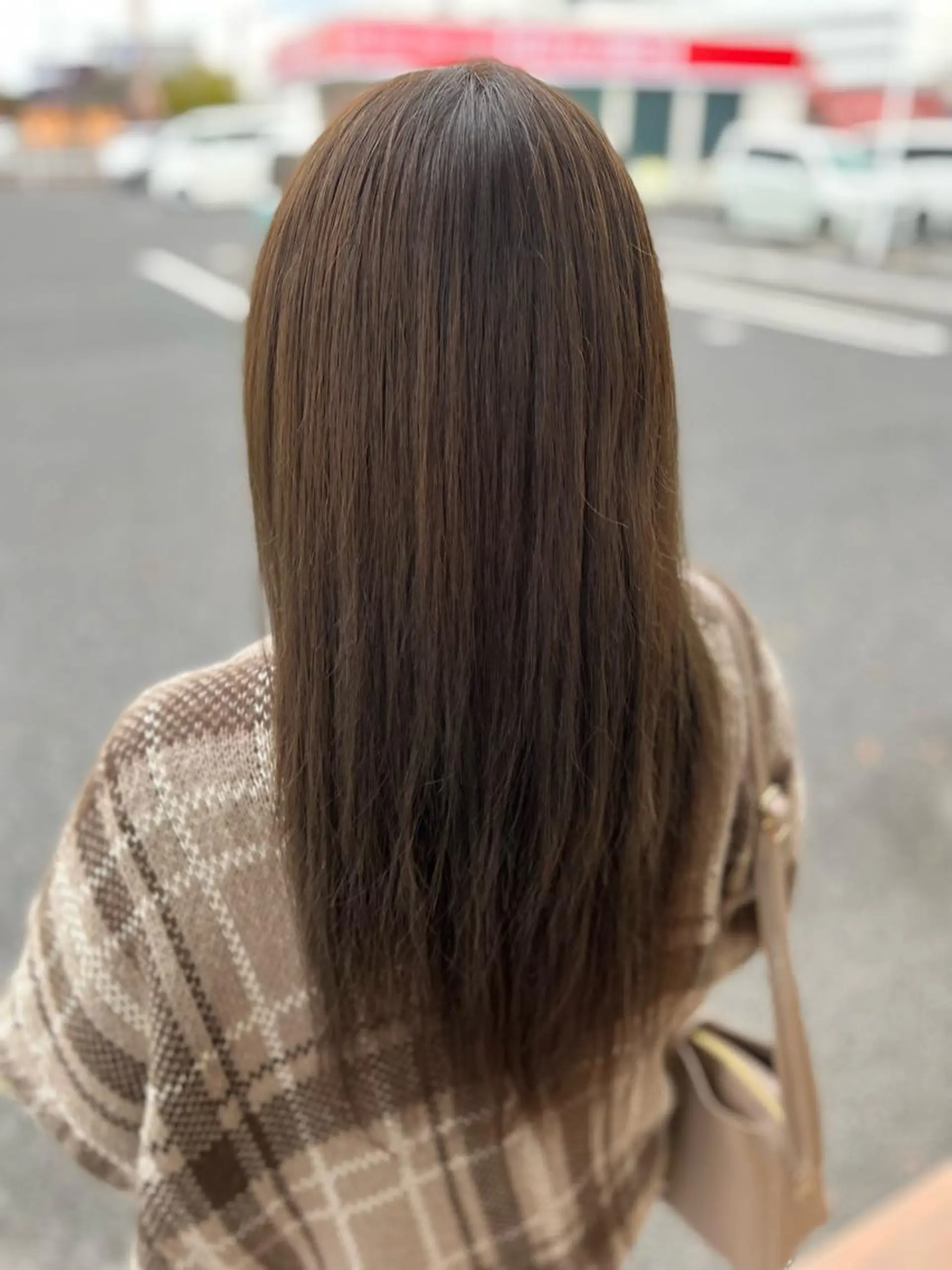 ロング カラー ブラウンカラー カット ヘアカラー 廣田 大幹のヘアスタイル