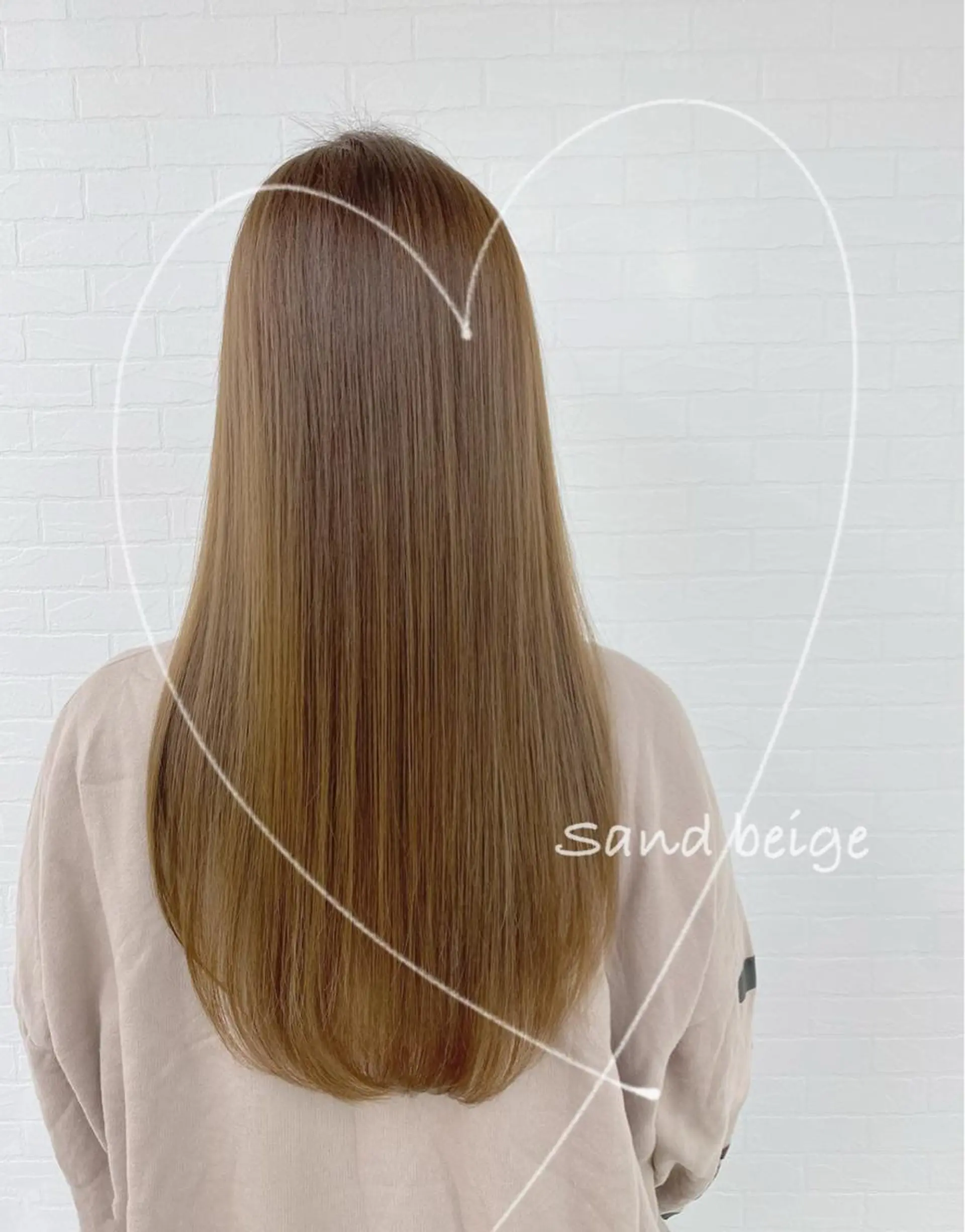 ロング カラー ベージュカラー GRANLUSSO 〜グランルッソ駅前店所属・木口 嘉美のヘアスタイル