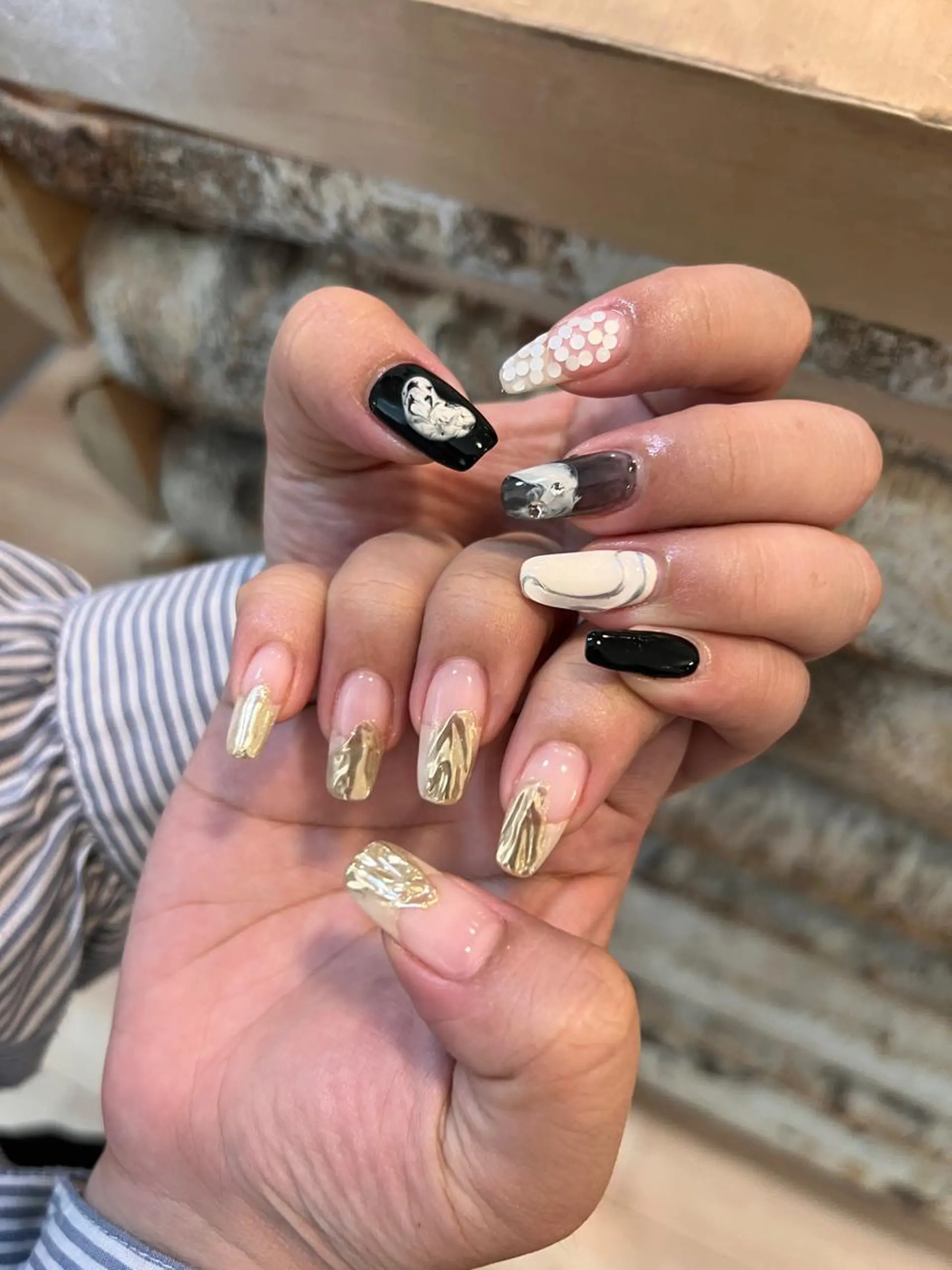 ネイル いちじゅう あおいのネイルデザイン