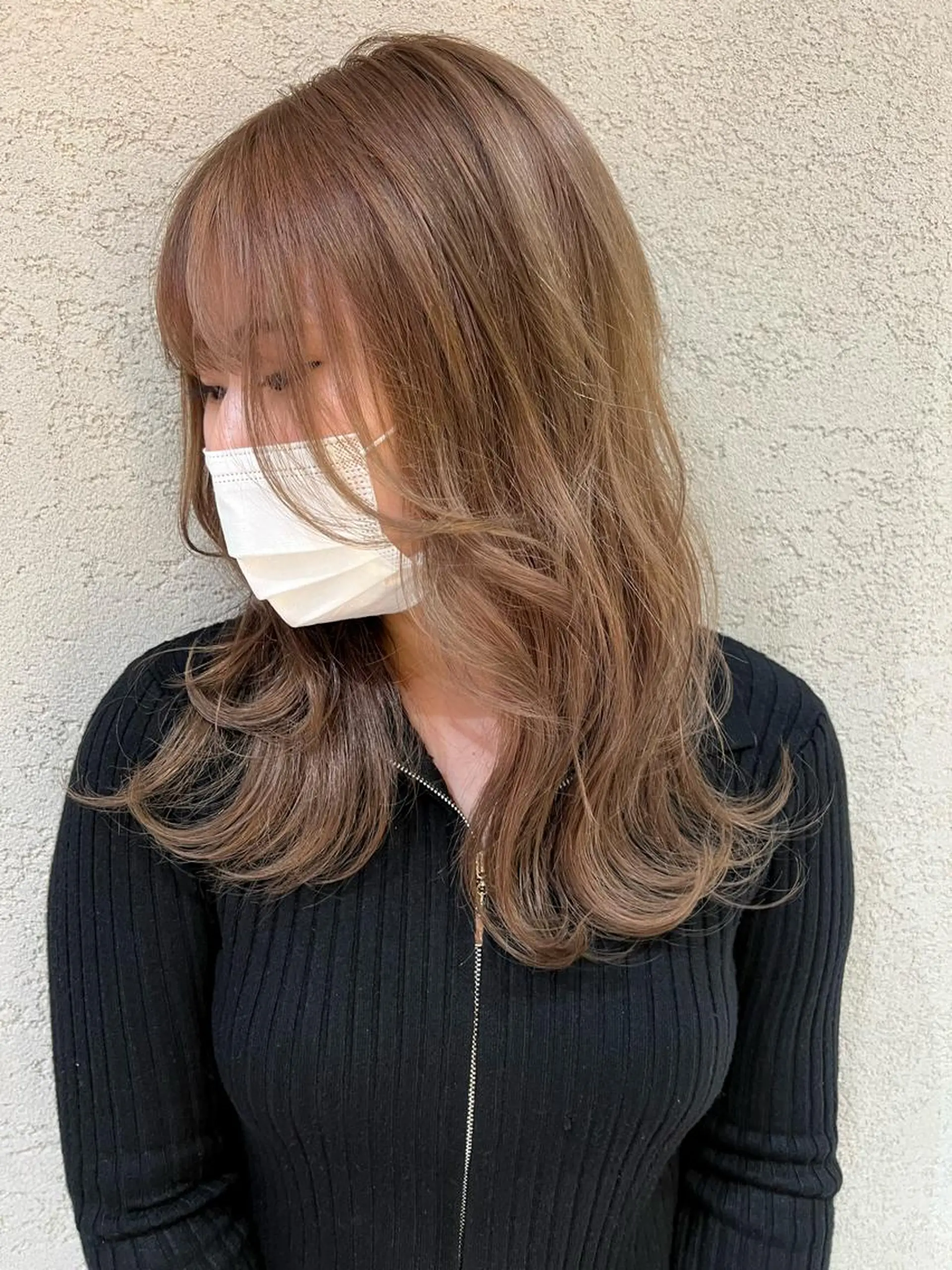 セミロング 🩵縮毛矯正・ボブ 岩原朋也🩵のヘアスタイル