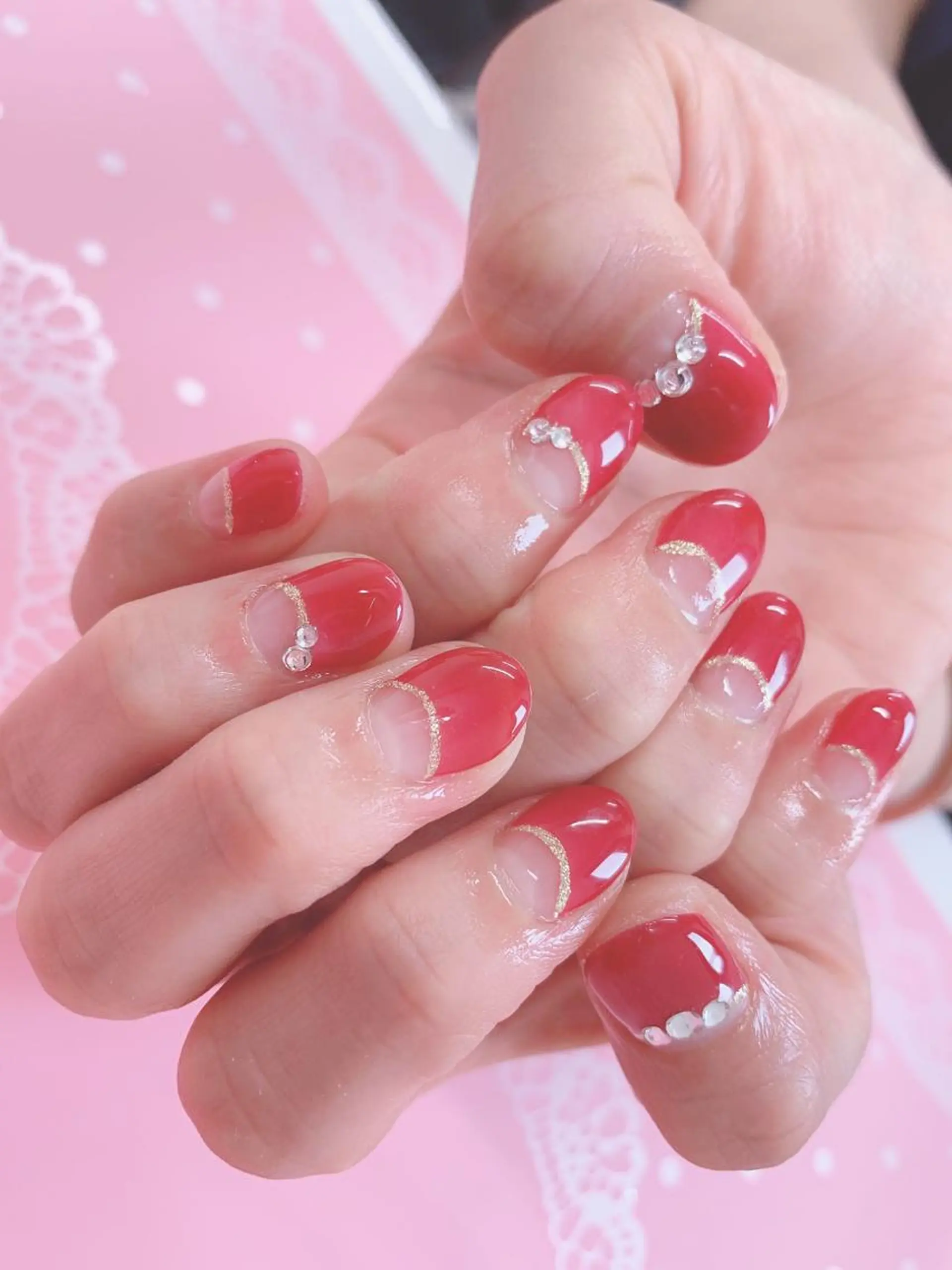 ネイル ストーンネイル Embellir ♡鏡味のその他イメージ