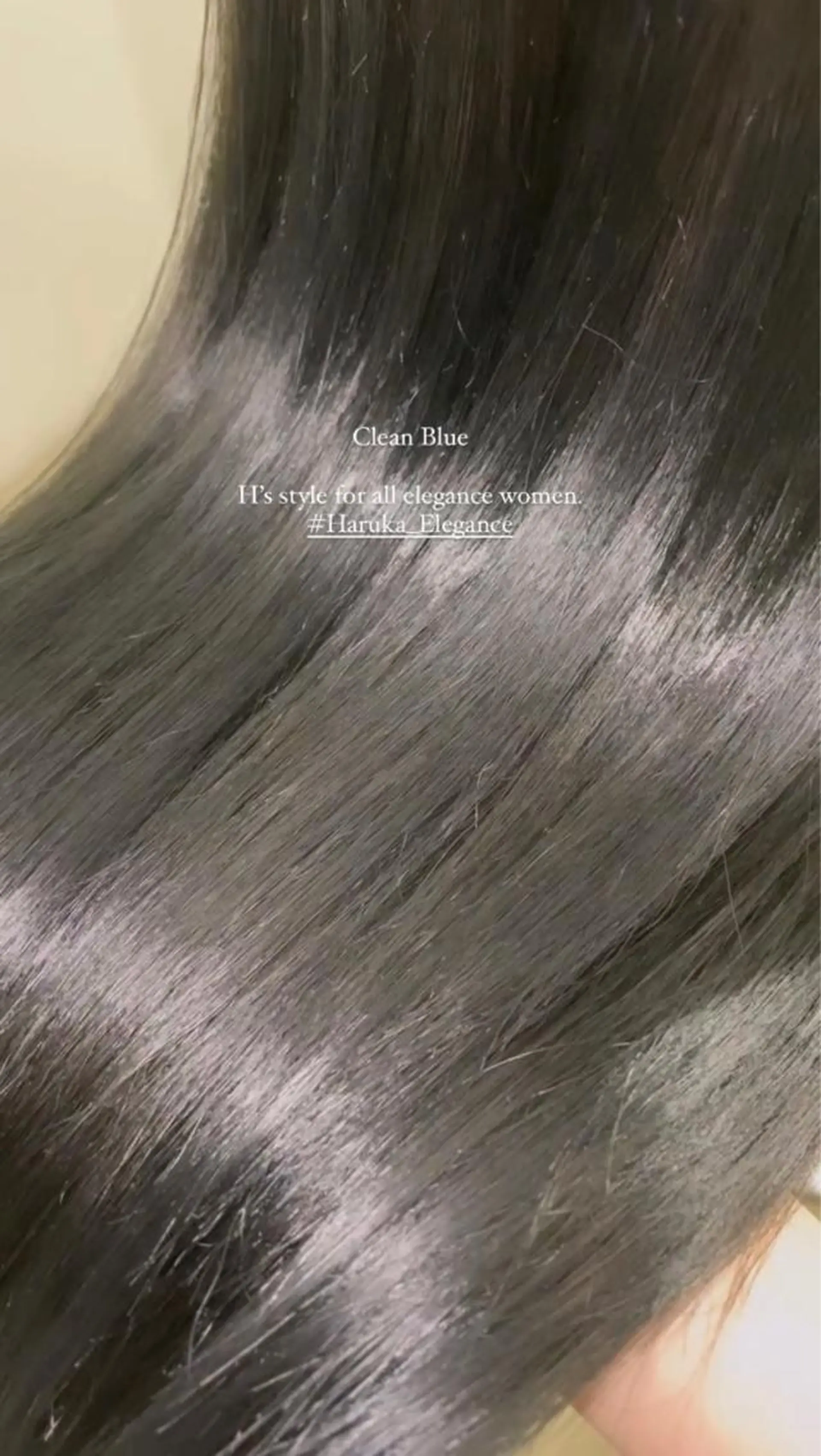 ロング ONDO所属・森 はるかのヘアスタイル