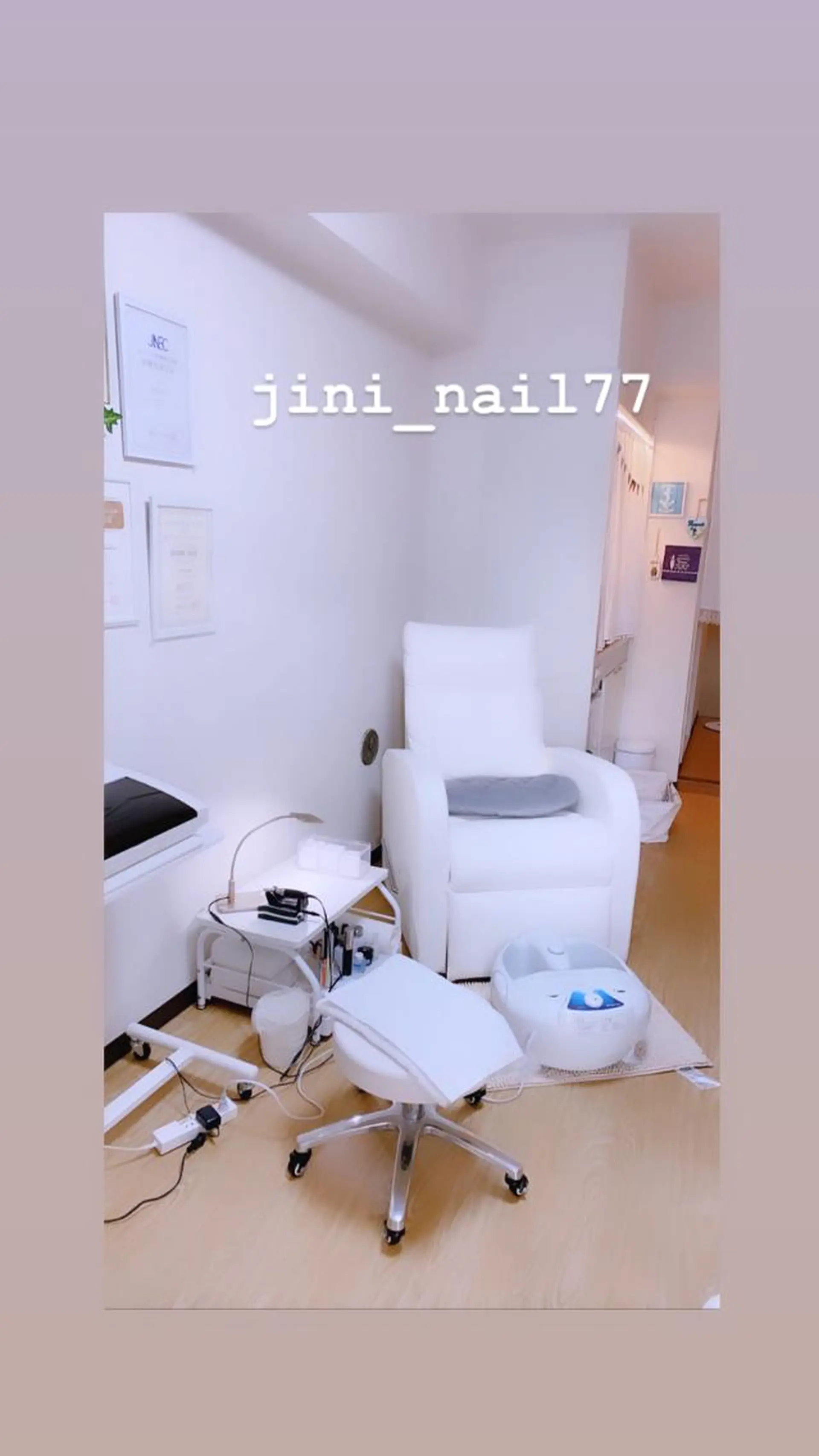 ネイル フットネイル JINI NAIL所属・ジニ ネイルのネイルデザイン