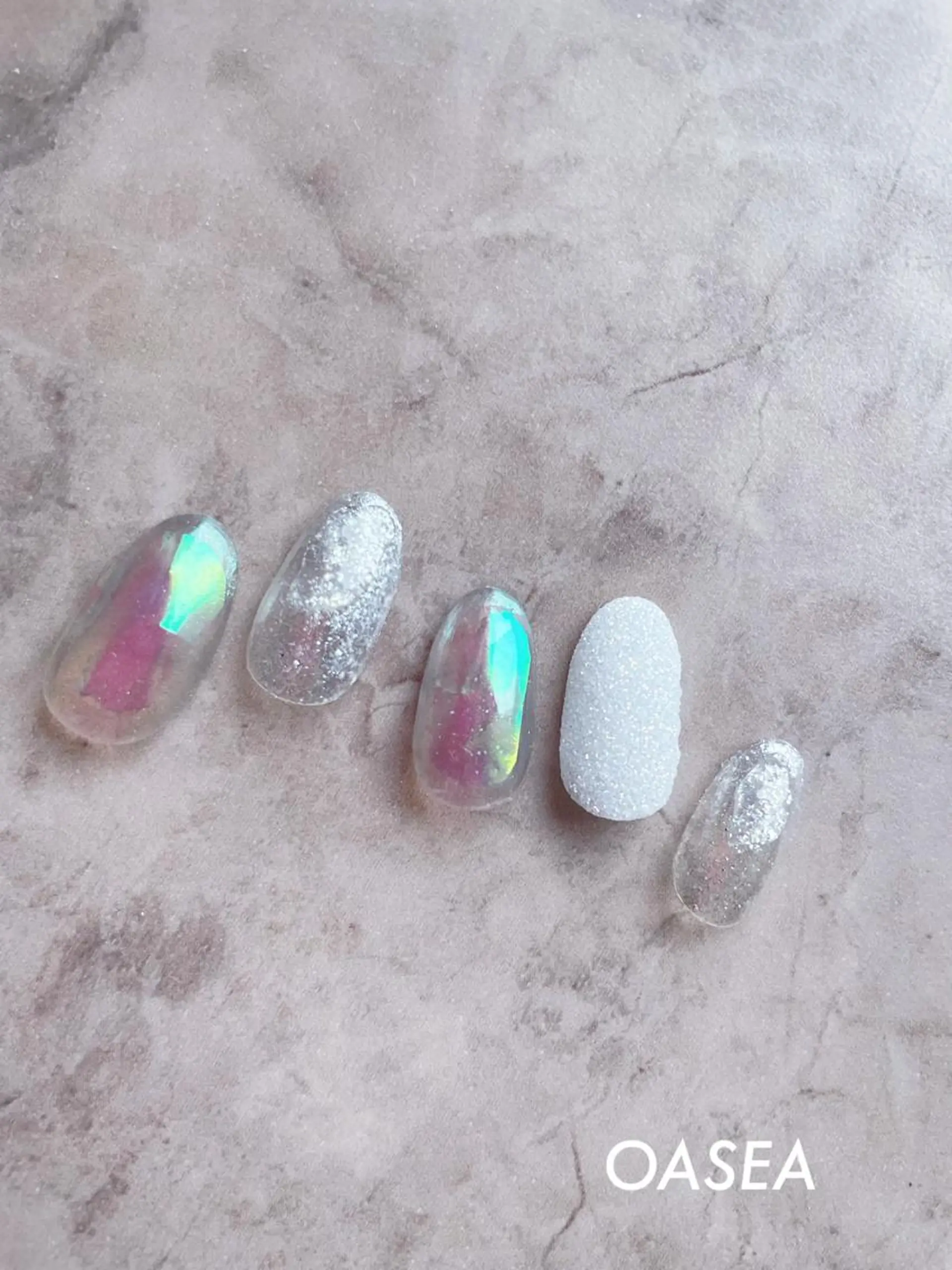 ネイル ハンドネイル 🌞💜 KAORI 🌴のネイルデザイン