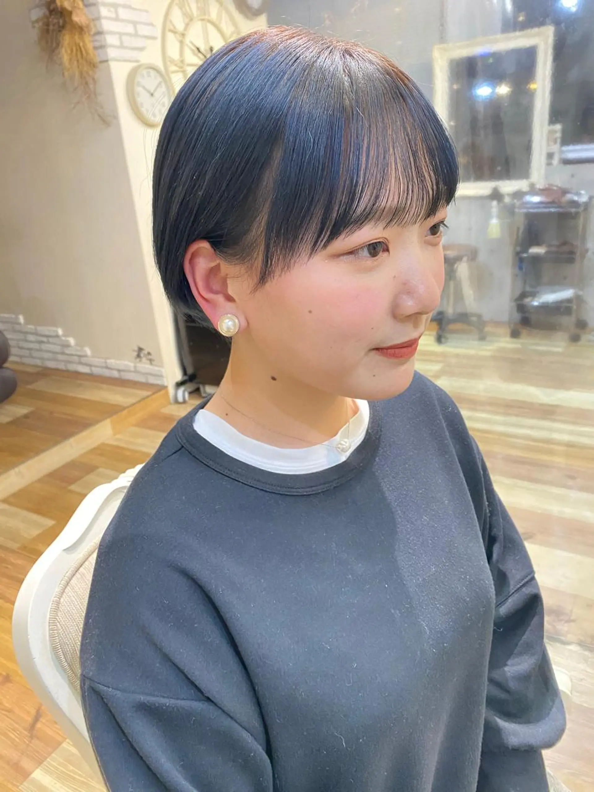 ショート ショートヘア 梅津 光帆のヘアスタイル