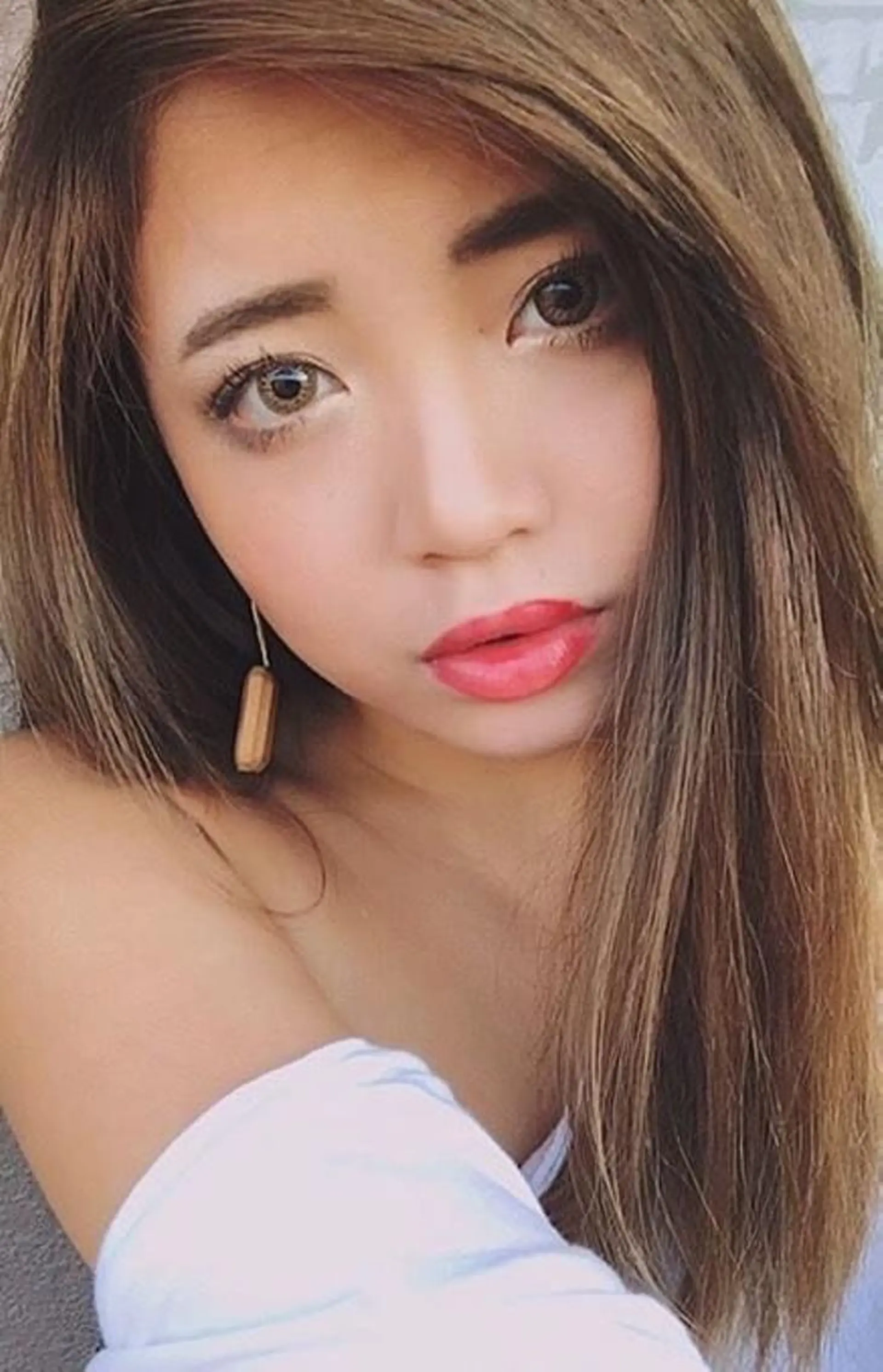 ロング カラー パーマ ヘアアレンジ Device ディバイスのヘアスタイル