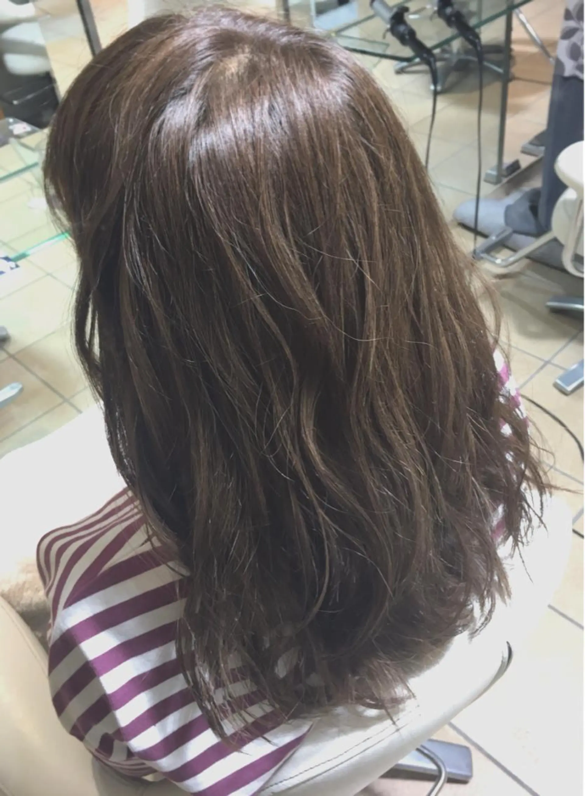 セミロング effect所属・SATO YUKA🌟のヘアスタイル