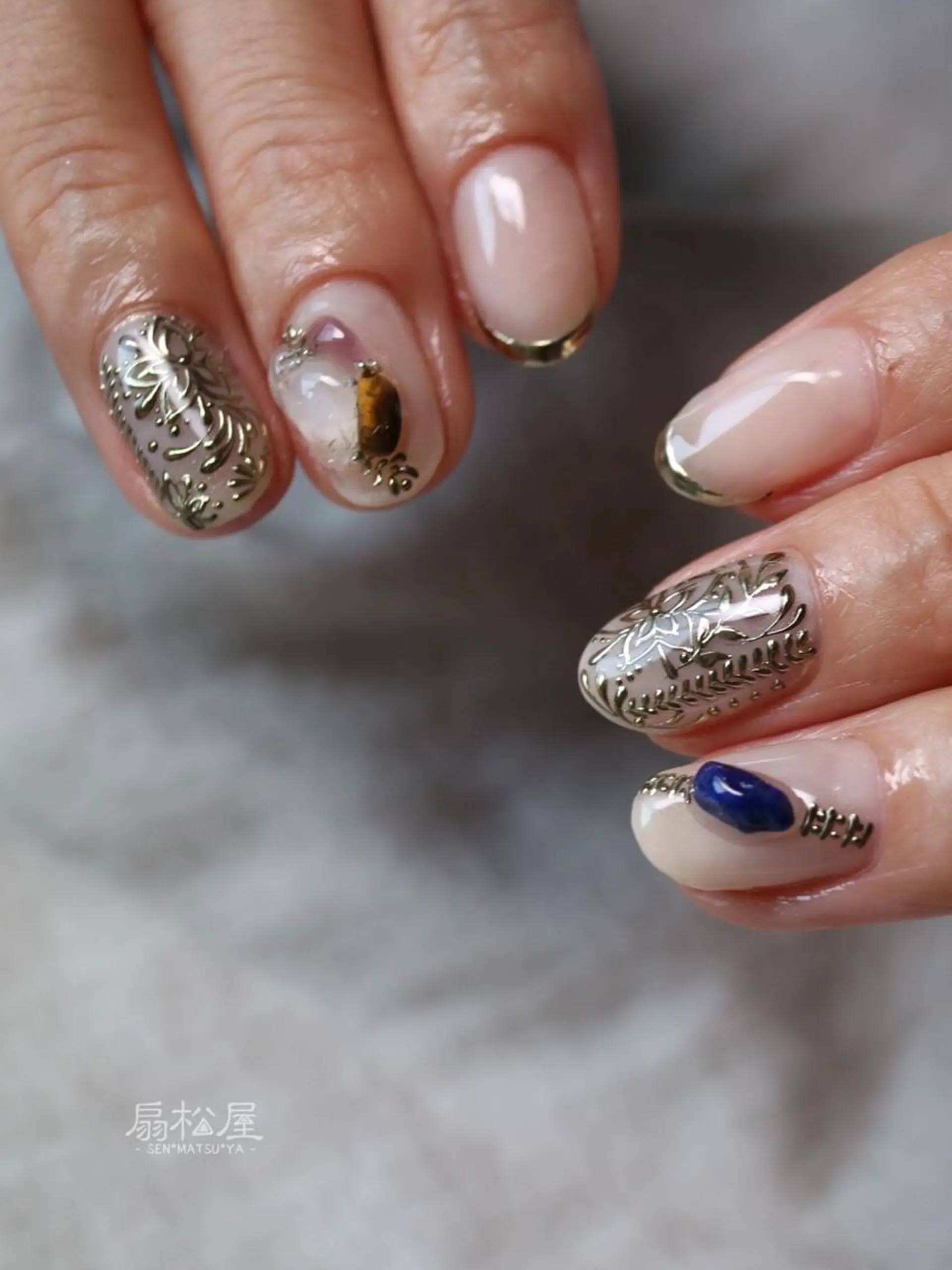 ネイル 扇松屋 marie.nのネイルデザイン