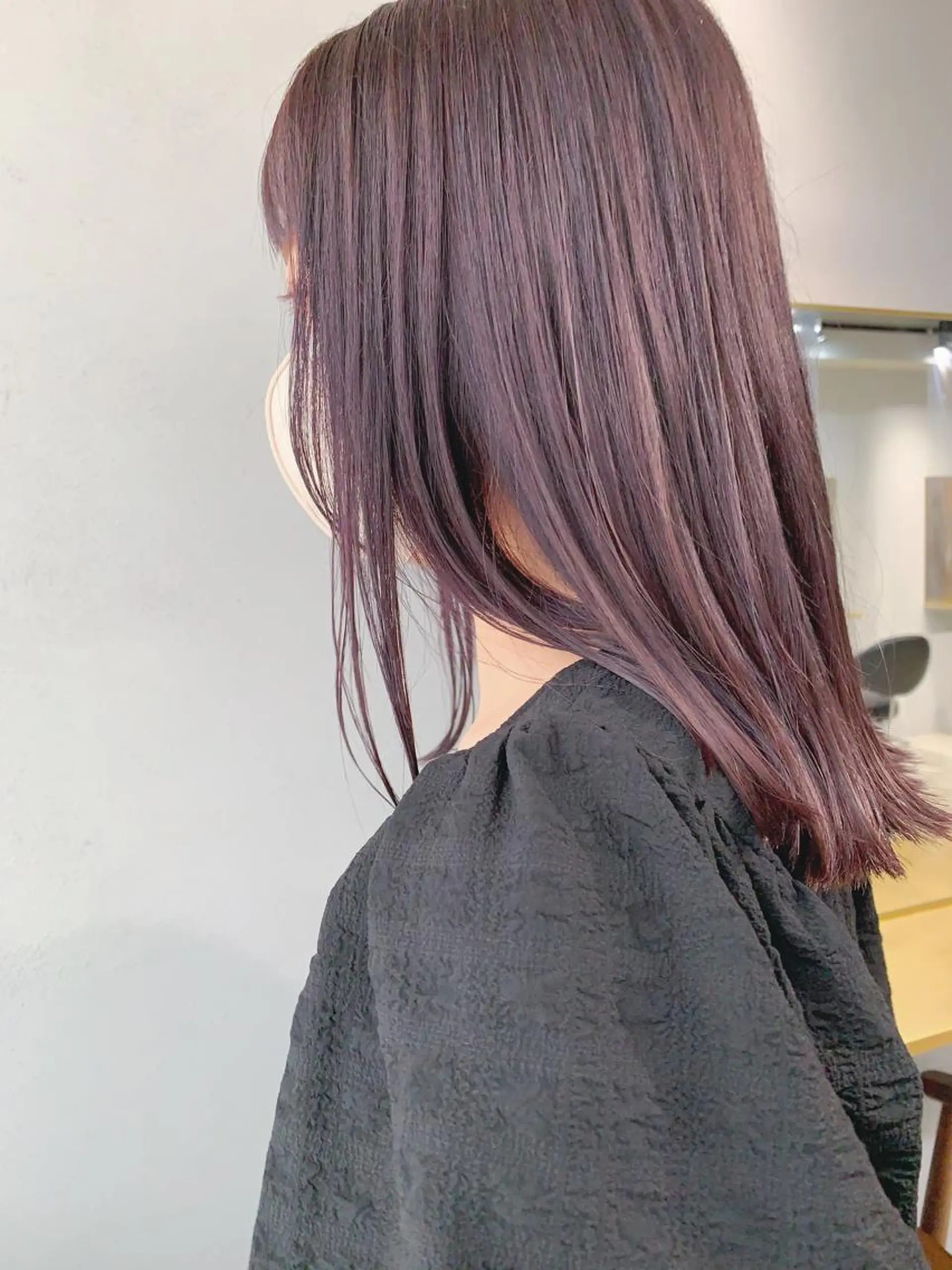 ロング カラー ボブパーマコテ巻き風 パーマNo1深江秀平のヘアスタイル