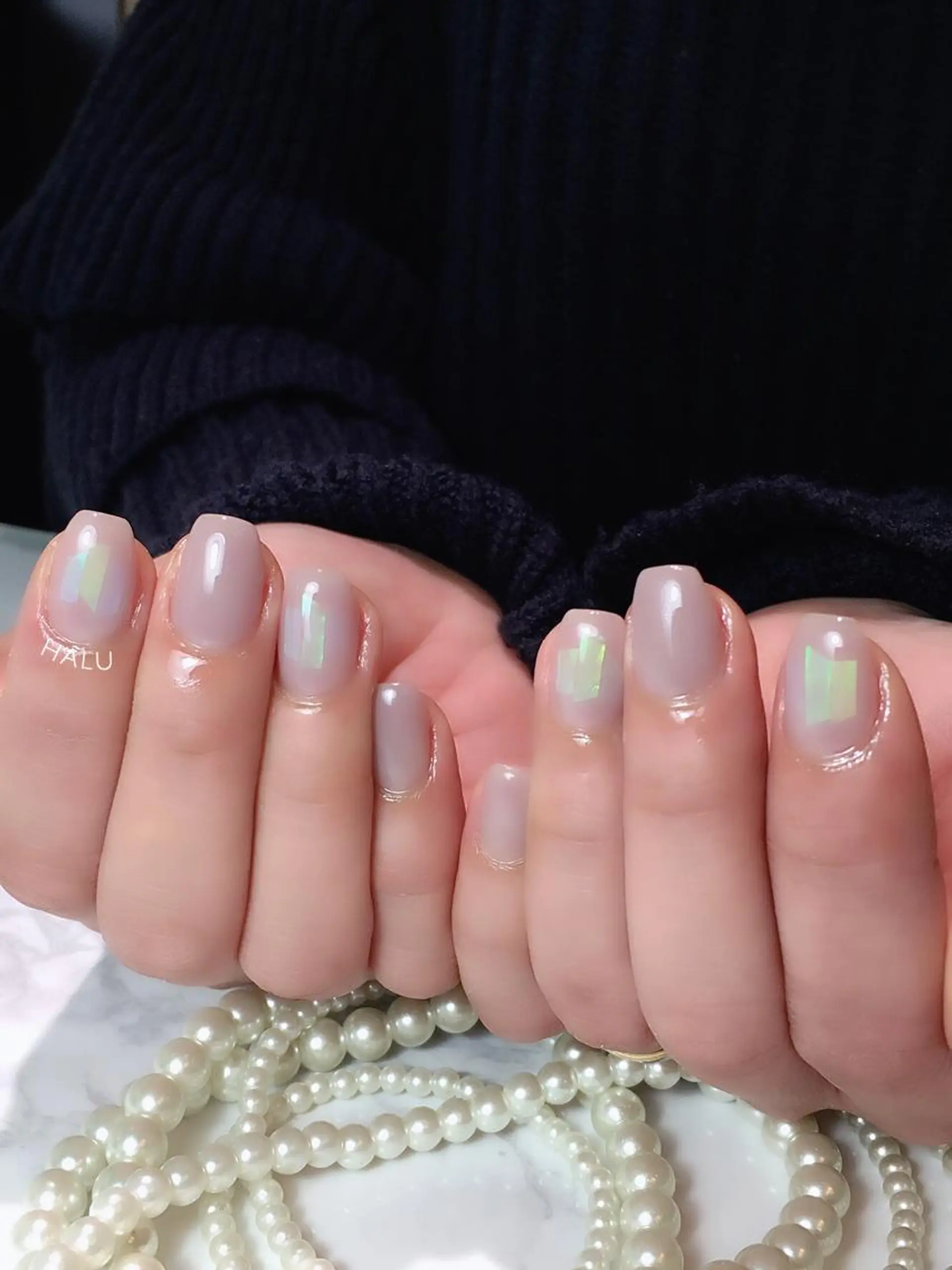 ネイル ニュアンスネイル HALU ハルのネイルデザイン