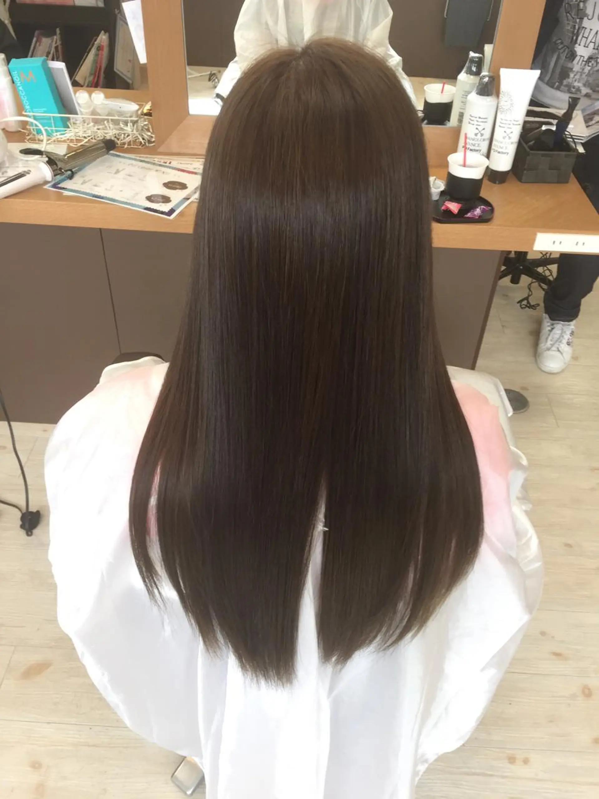 ロング カラー パーマ ヘアアレンジ メンズ キッズ ネイル マツエク・マツパ 子どものヘアアレンジ Lien 深井店のヘアスタイル