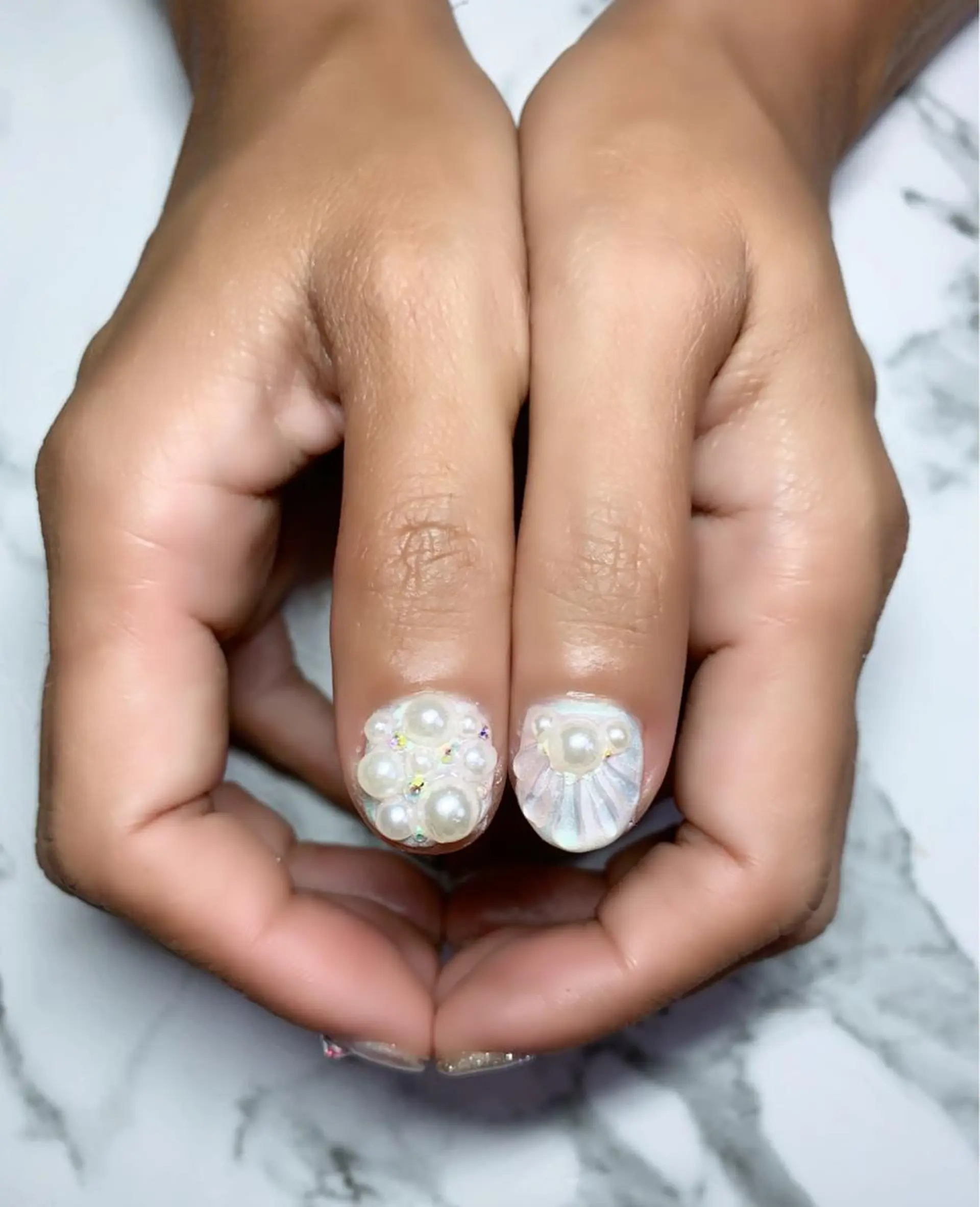 ネイル アニマル柄 アートネイル ジェルネイル ニュアンスネイル ネイルチップ ハンドネイル x.1.0.nail ♡Cのネイルデザイン