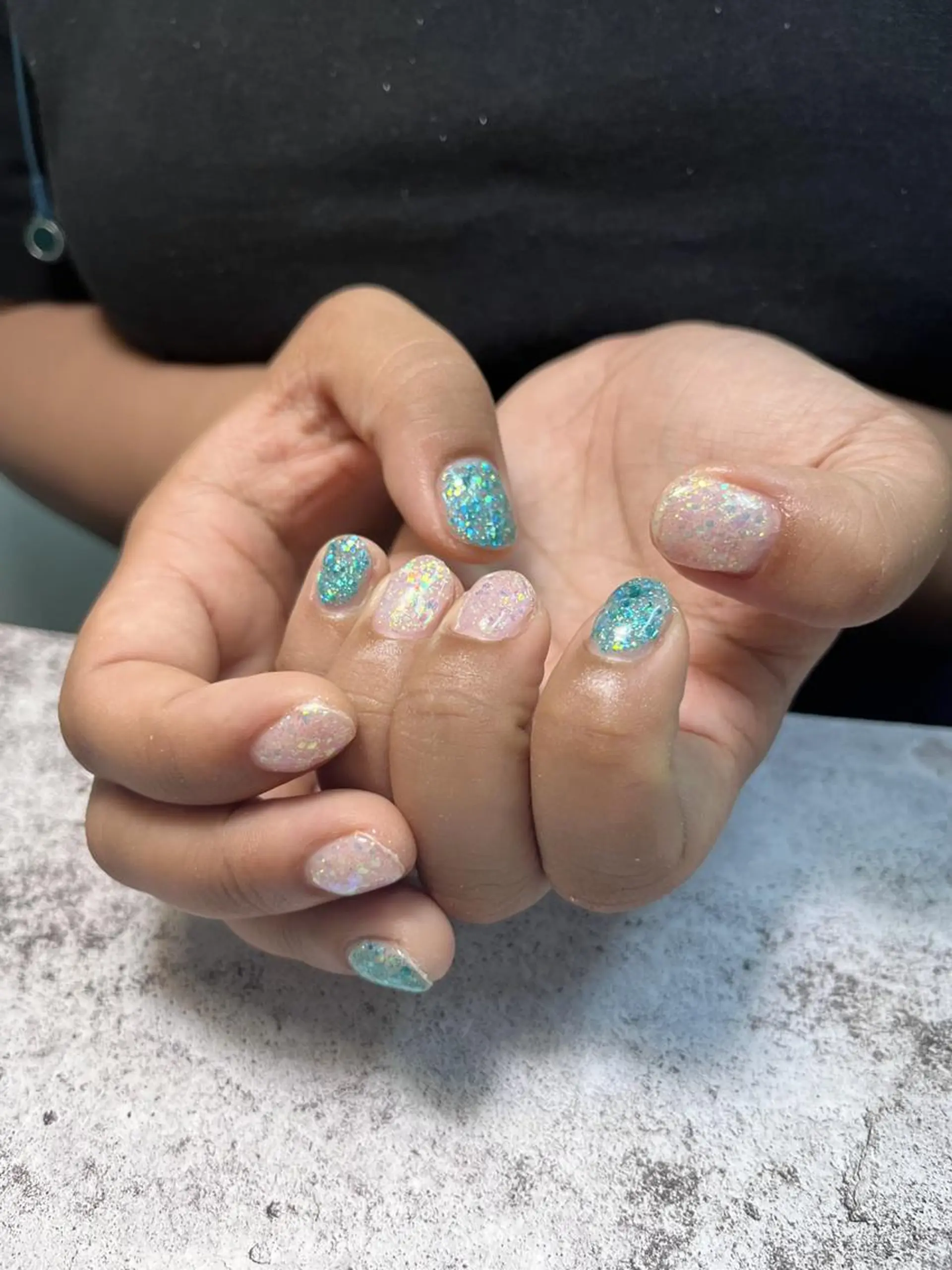 ネイル ワンカラーネイル ハンドネイル 優奈ﾃｨﾝ atelier-01のネイルデザイン