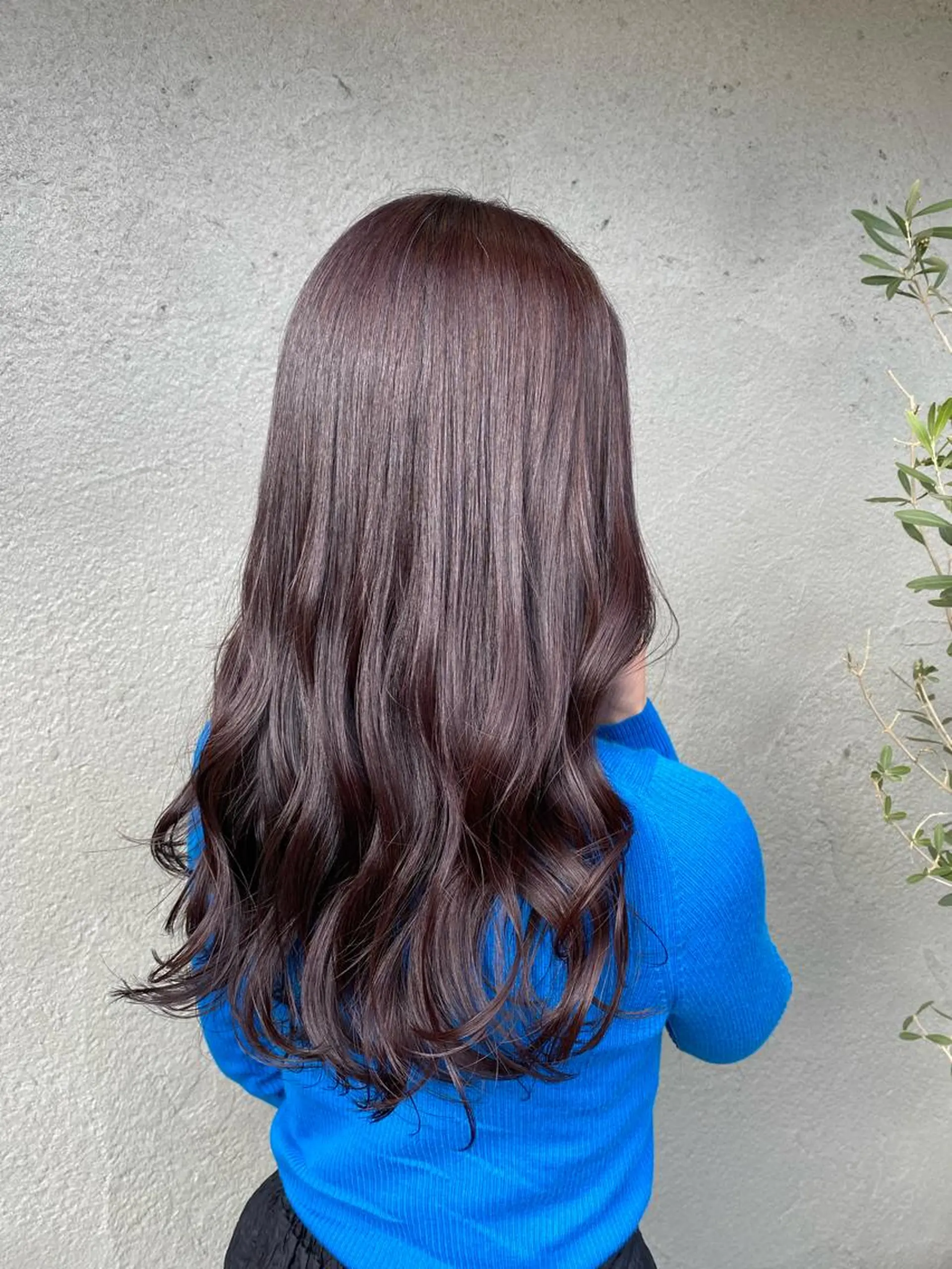 ロング カラー yoke. GARDEN所属・目黒 彩花のヘアスタイル