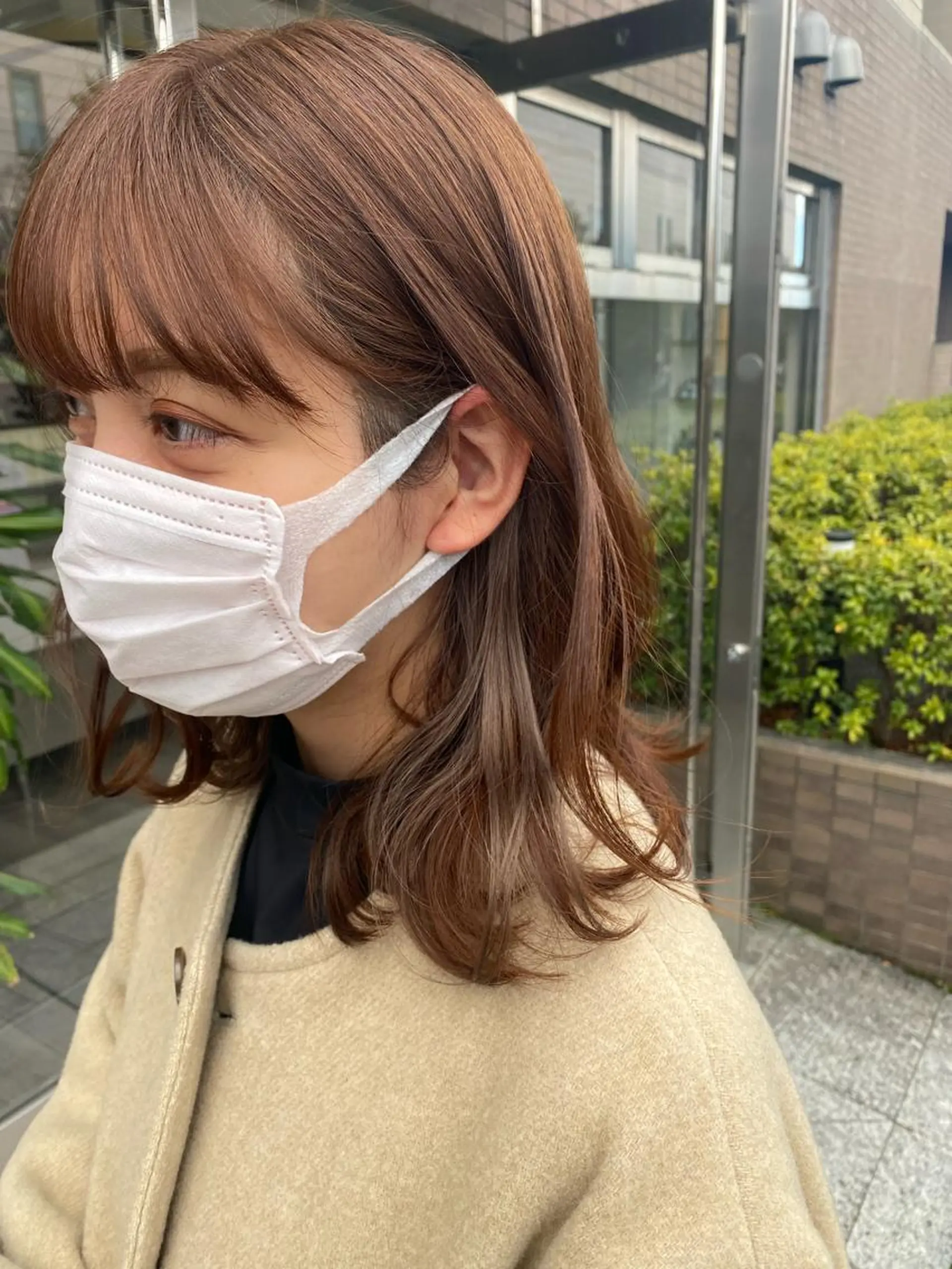 セミロング ヘアカラー ELEN 新百合ヶ丘のヘアスタイル