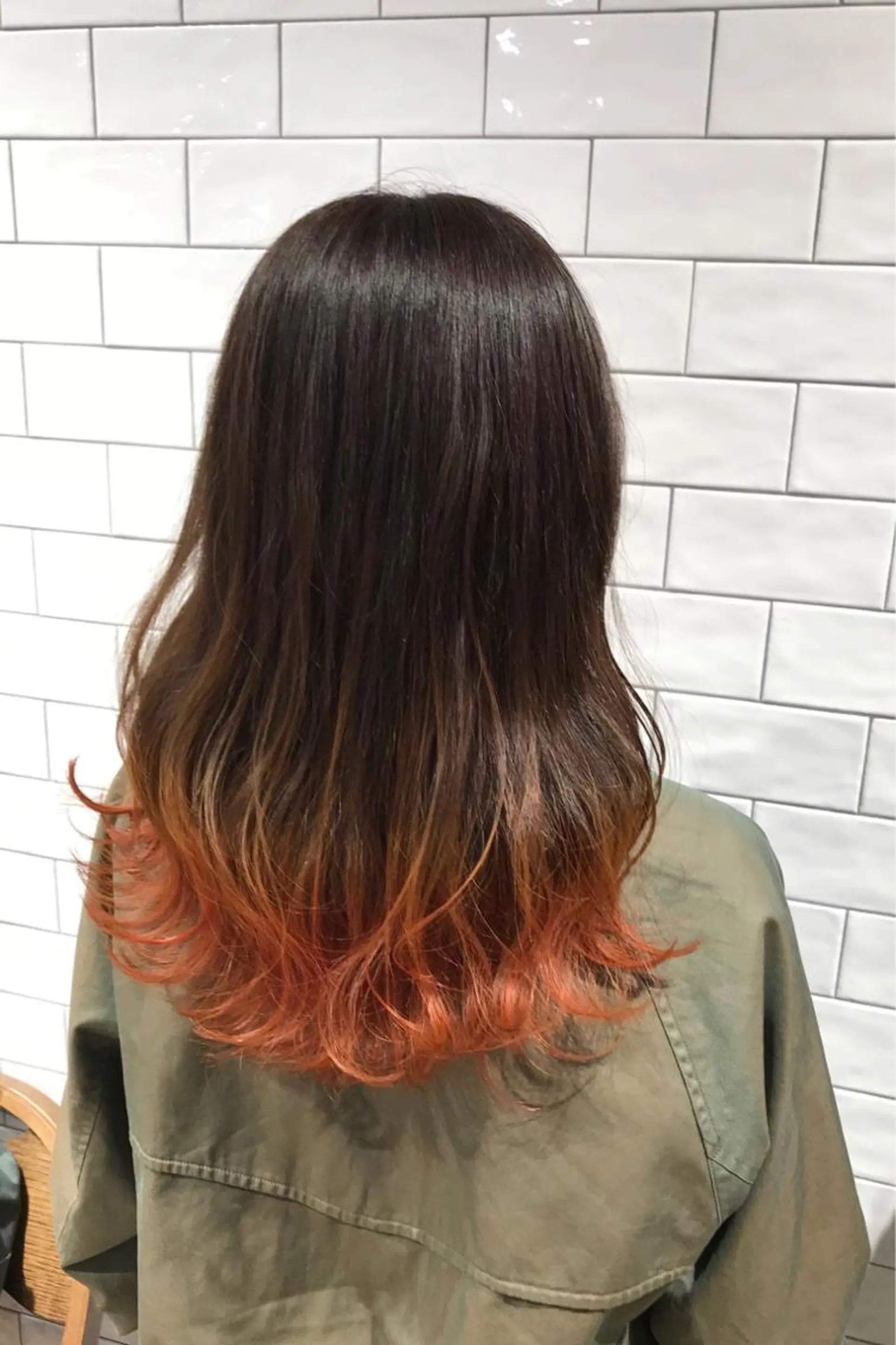 ロング カラー ハイライトカラー ハイライト 原山 直人のヘアスタイル