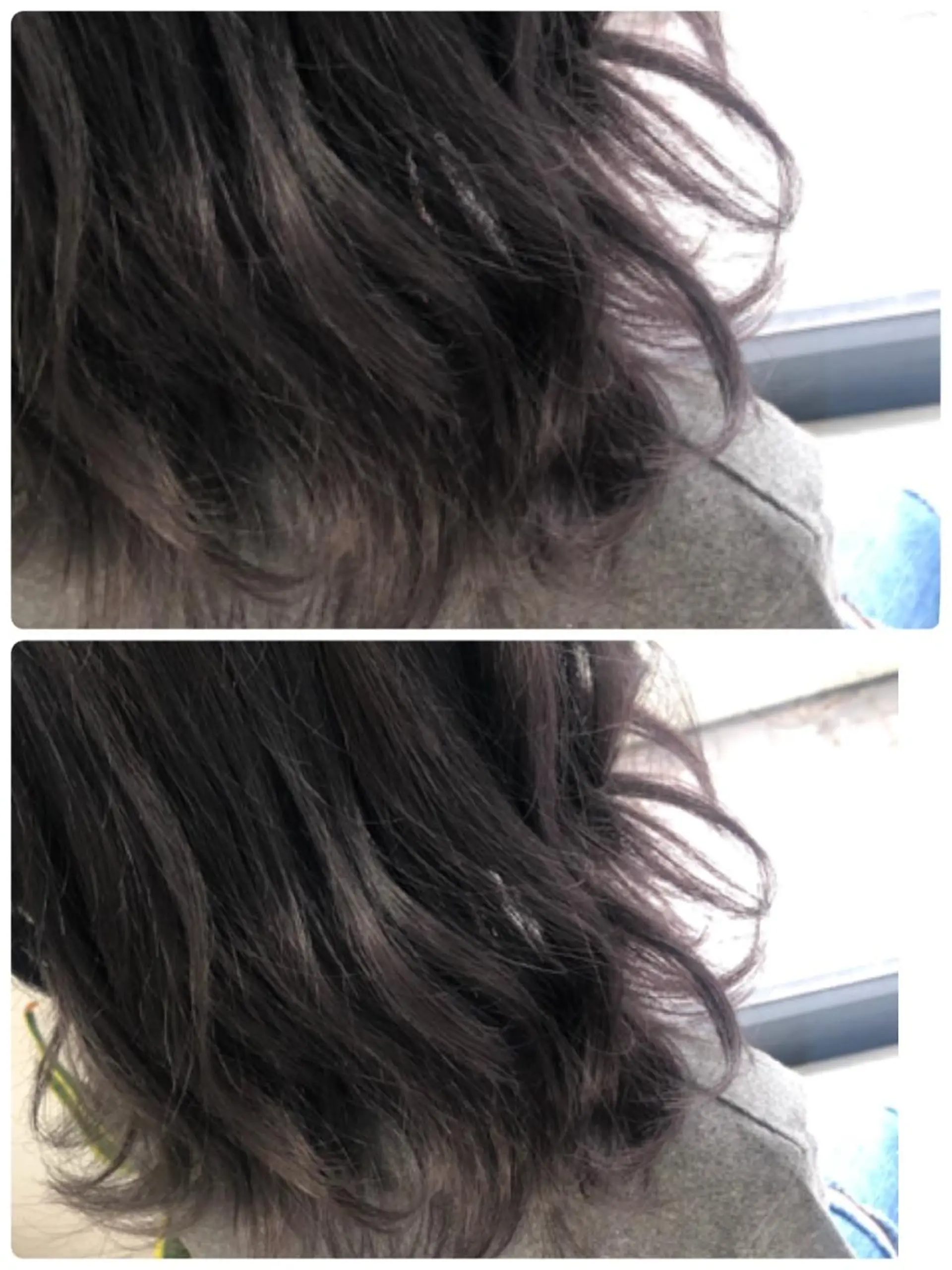 セミロング カラー メンズ パープルカラー ヘッドスパ師Uran (^^)のその他イメージ