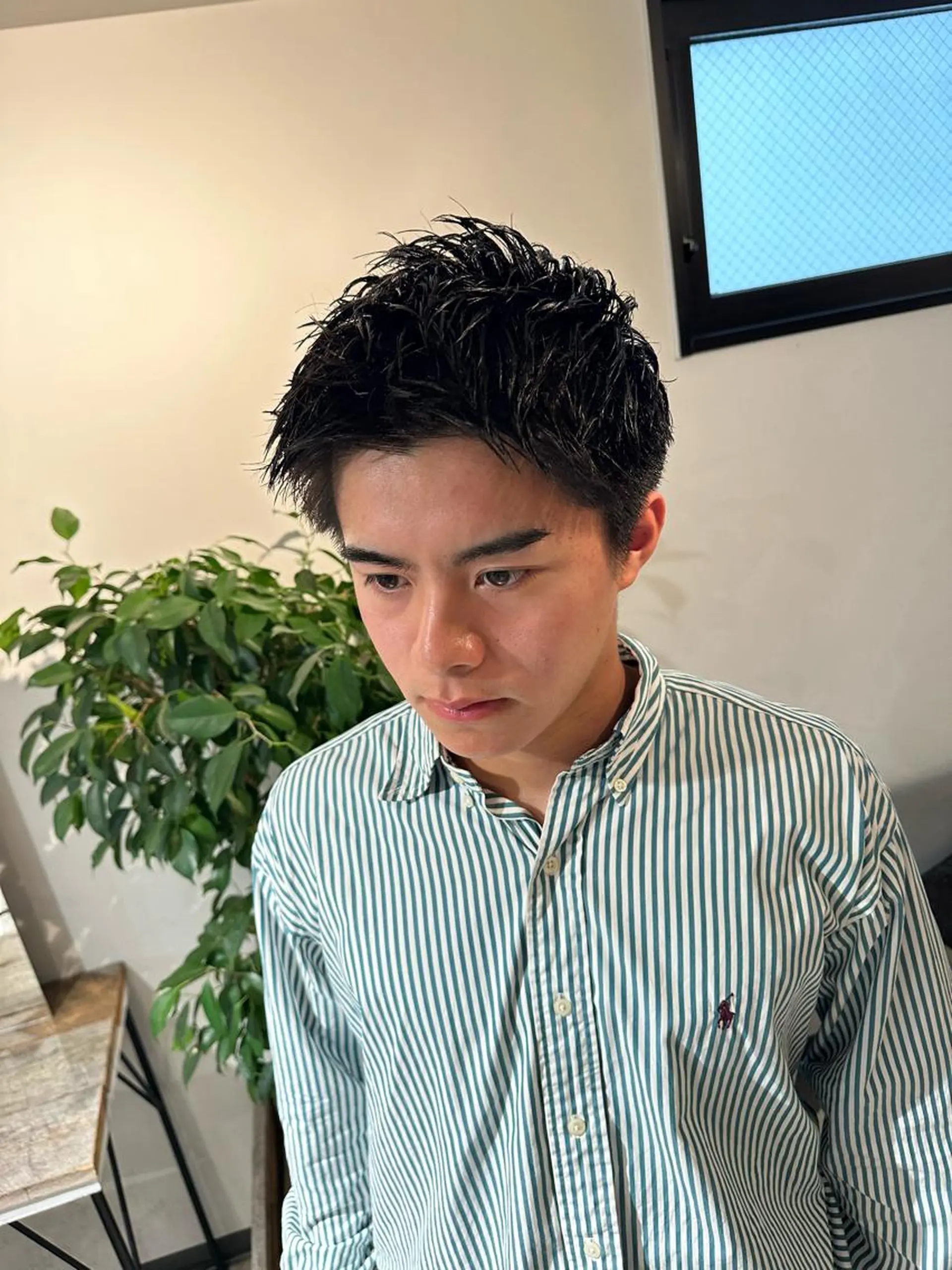 ショート メンズ スパイキーショート ショートヘア 【メンズ職人】 ✂️佐藤友のヘアスタイル