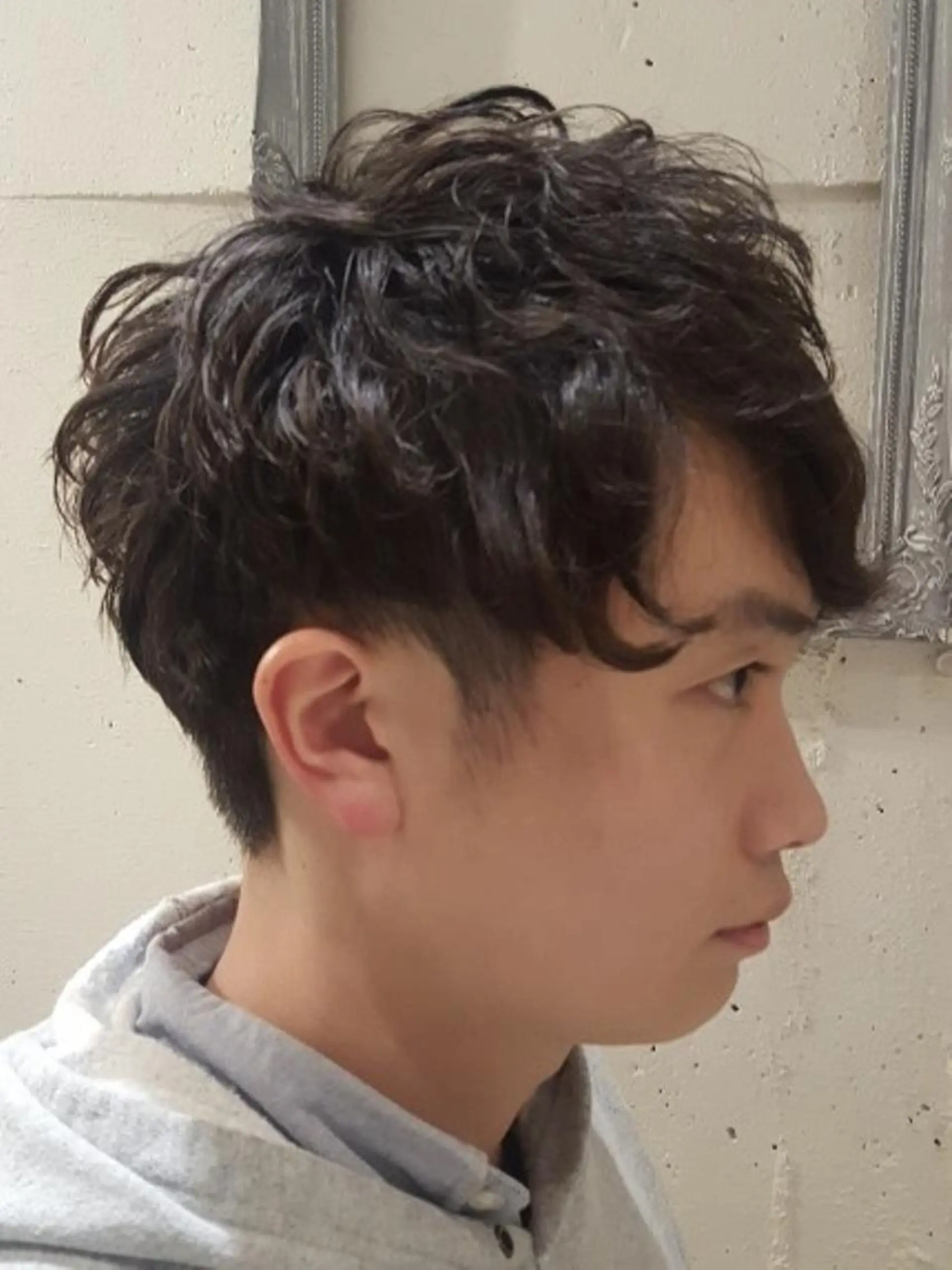 ショート パーマ メンズ メンズパーマ 尾野 恭平のヘアスタイル