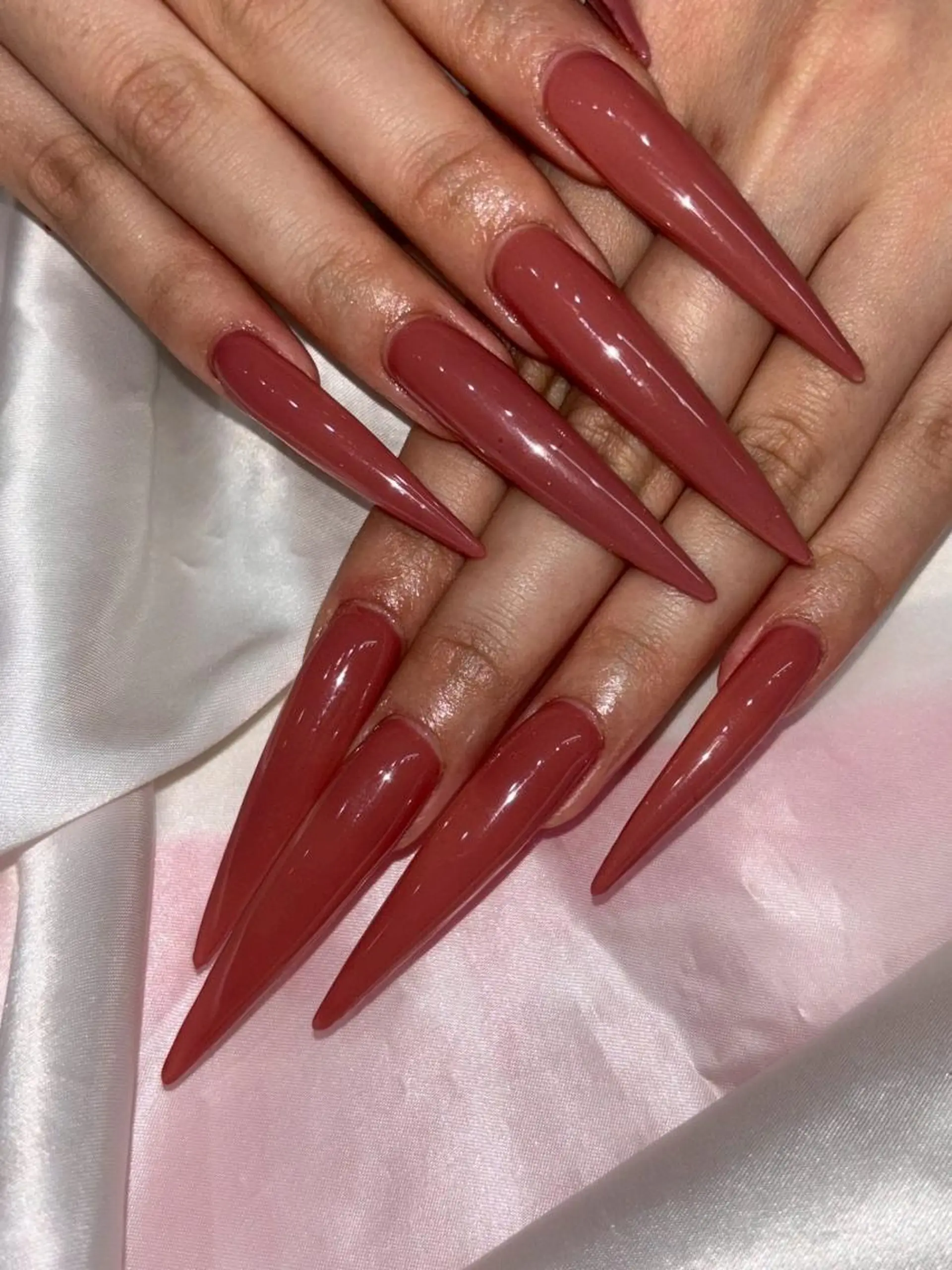 ロング ハンドネイル Ashliy大宮☆ アシュリーのネイルデザイン