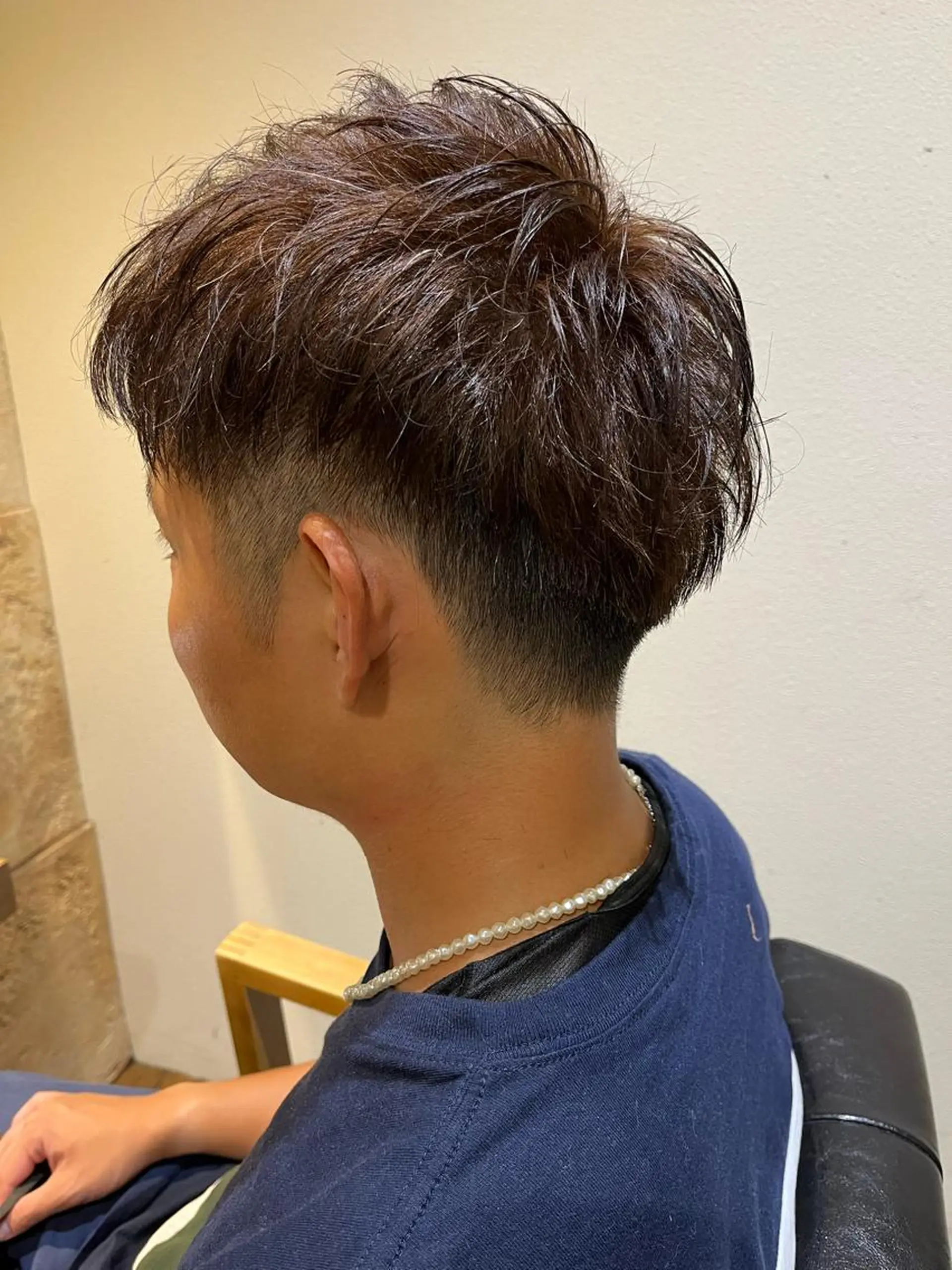 ショート メンズ ahu 永井 理偉のヘアスタイル