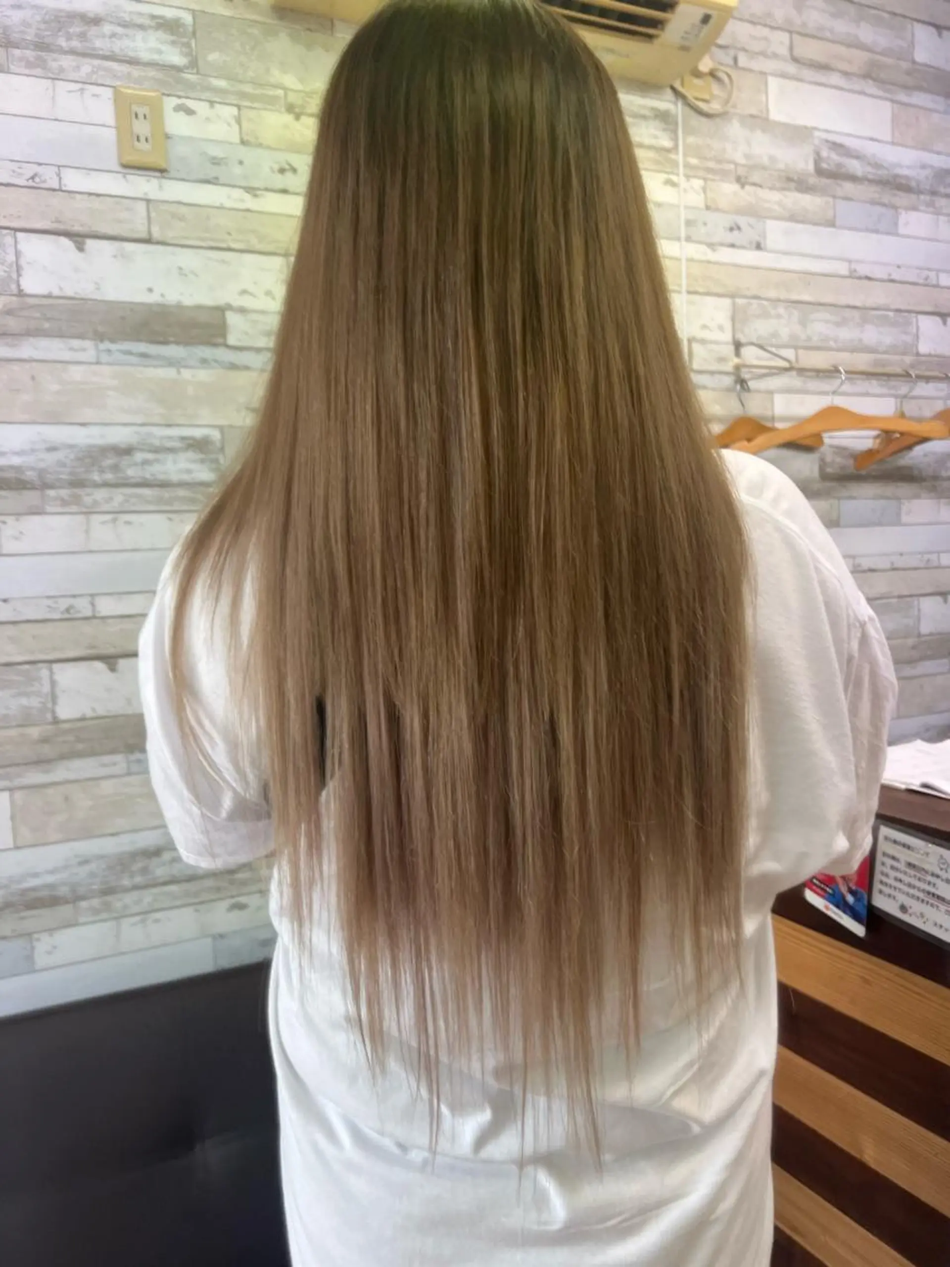 セミロング B-W ⭐️REIKOのヘアスタイル