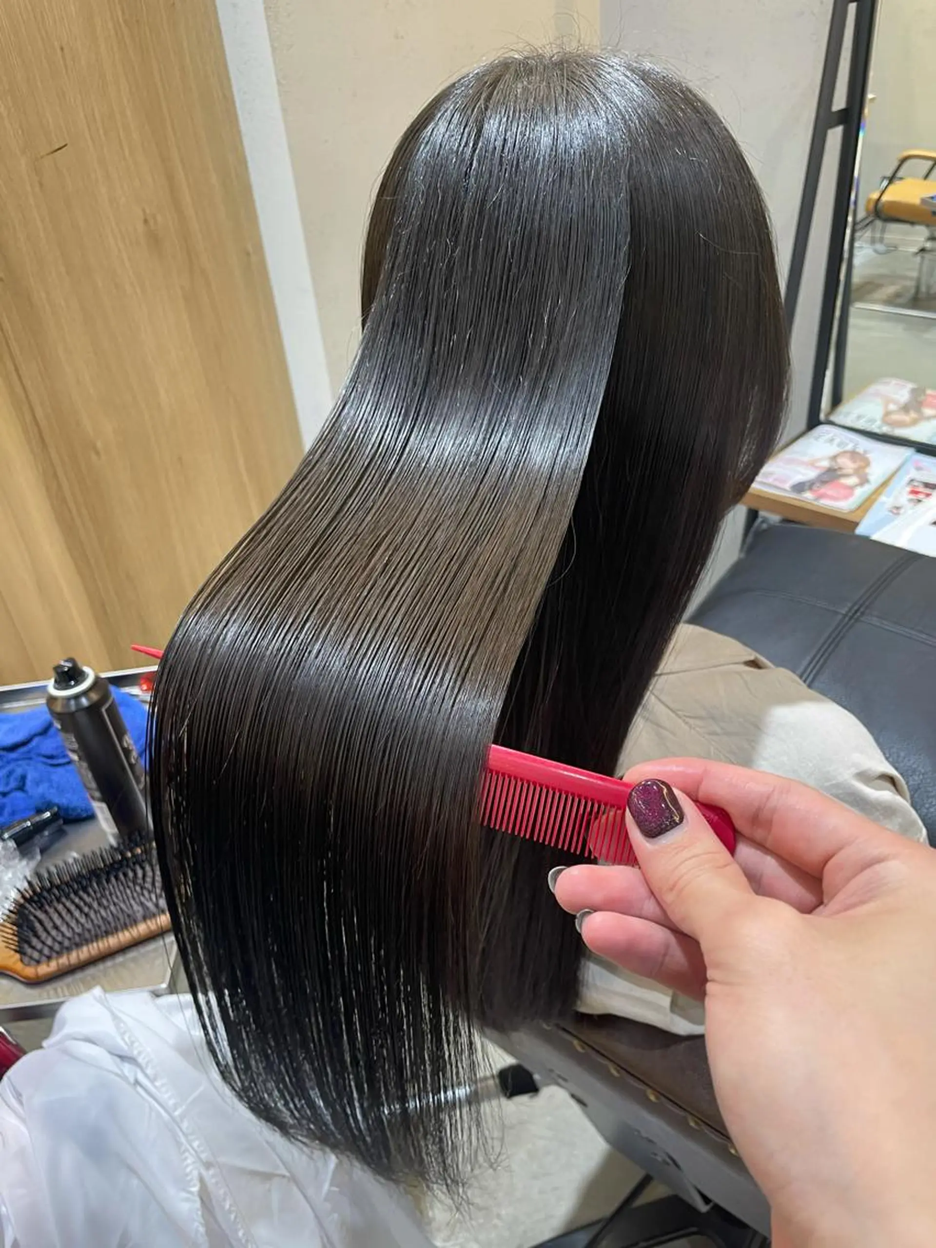 ロング 髪質改善 カット トリートメント ♦️モテ髪創作者 SUGA♦️のヘアスタイル