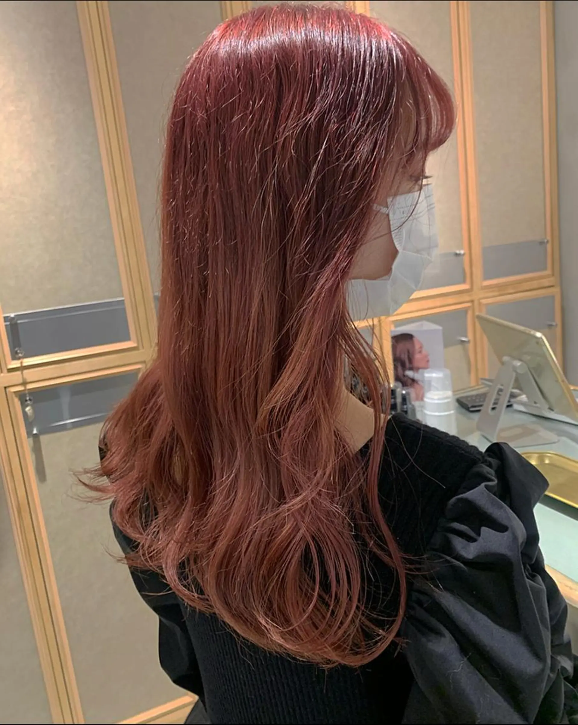 カラー ラベンダー/レイヤー スタイル🤎mamiのヘアスタイル