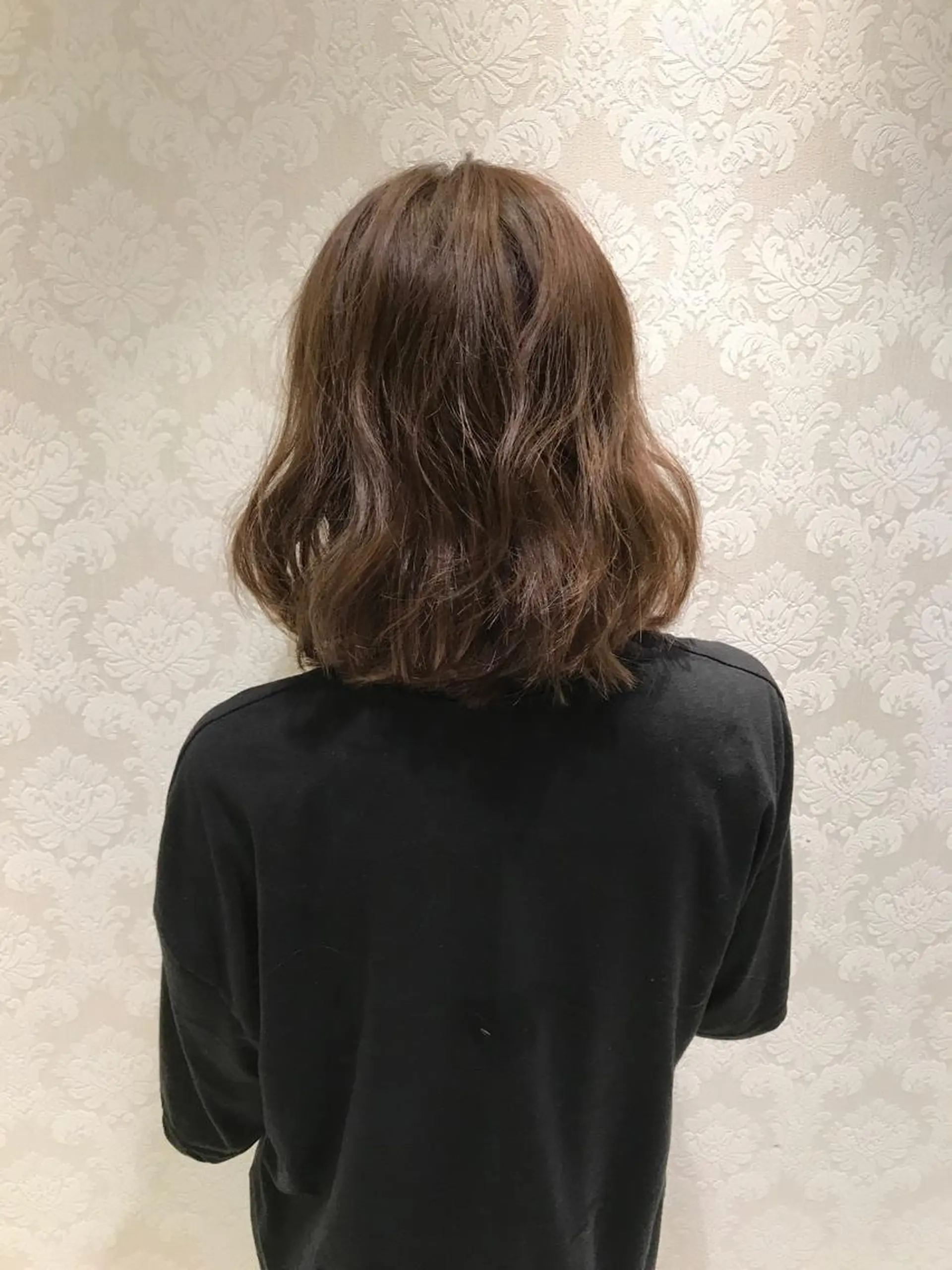 ショート カラー ヘアアレンジ ブリーチ ⭐️顔周りカット⭐️ 藤久のヘアスタイル
