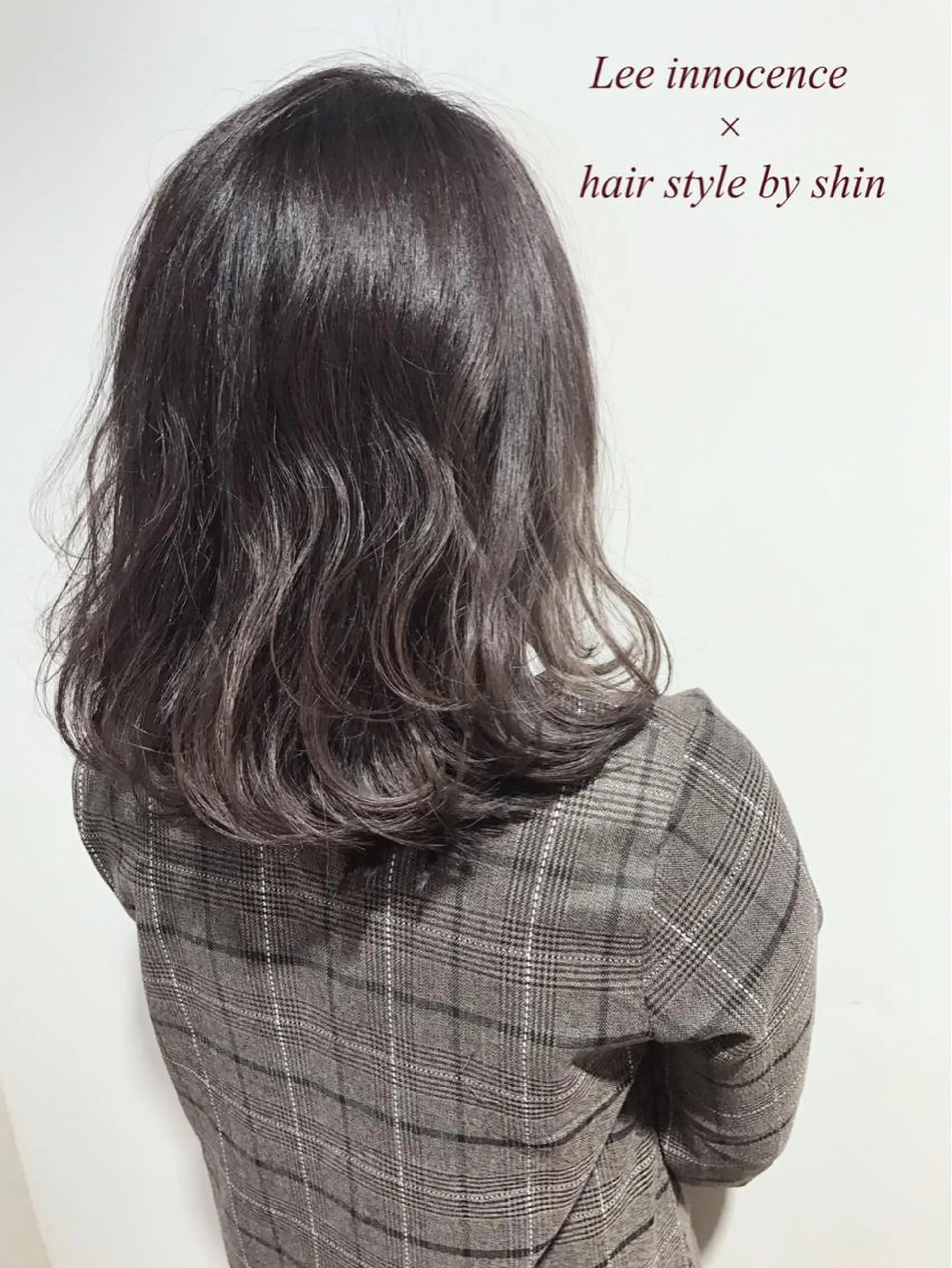 ミディアム カラー パーマ アッシュ アッシュグレー カラー/髪質改善スペ シャリスト宮本　伸一のヘアスタイル