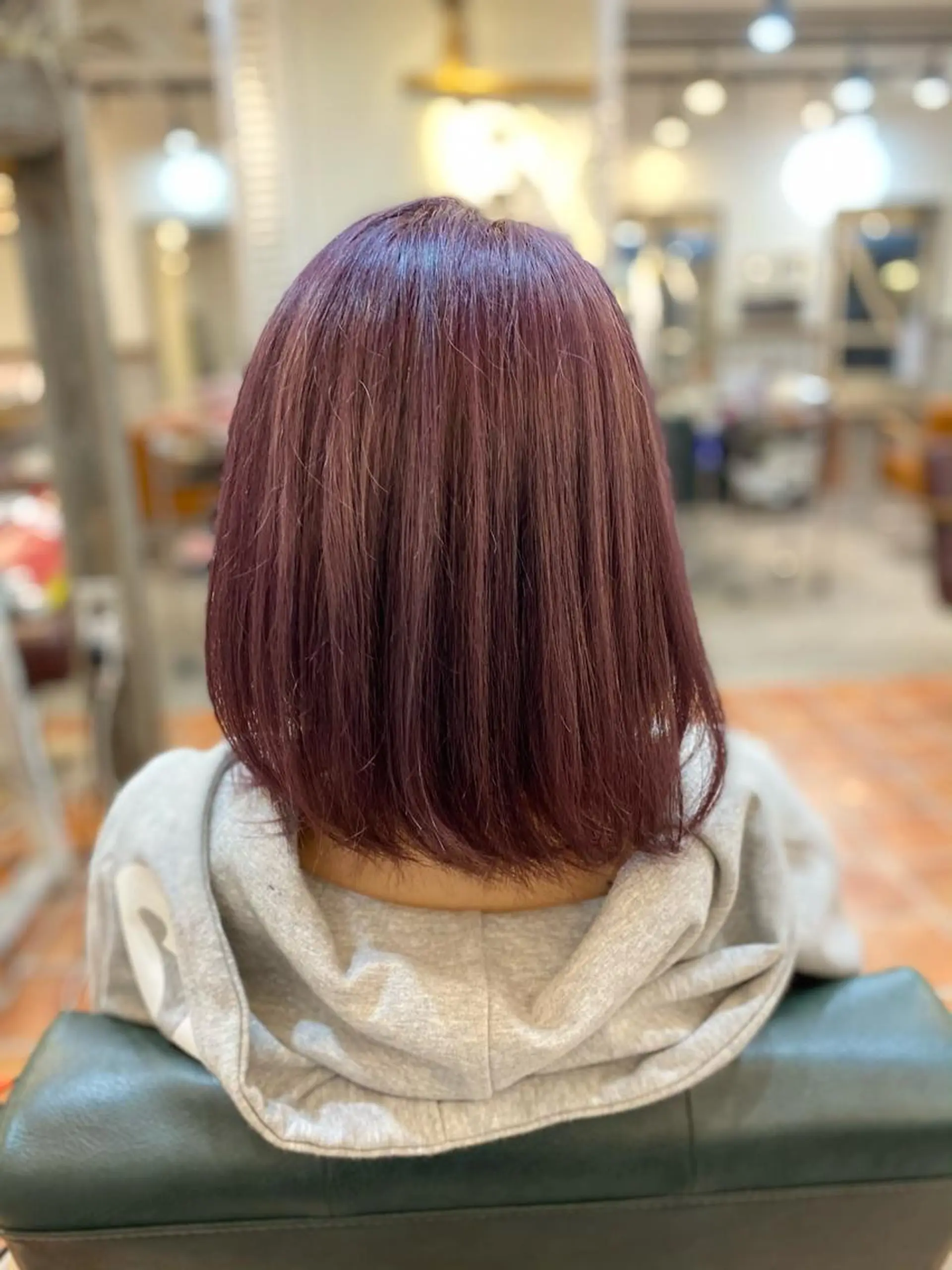 ミディアム カラー ハイブリッド美容師！ 藤井 俊壮のヘアスタイル