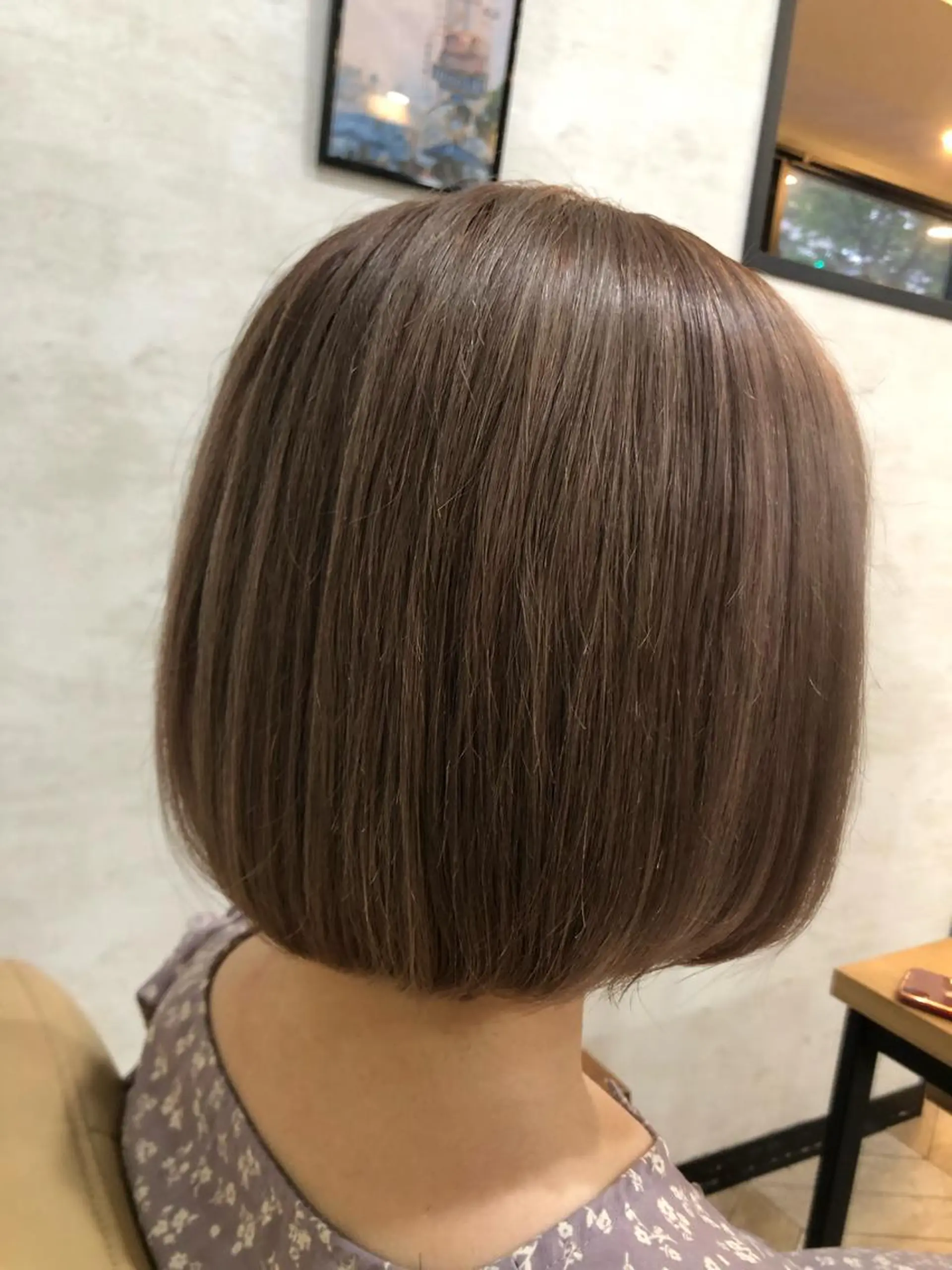 カラー ボブ est hair Ameri 松戸店所属・和田 真弥のヘアスタイル
