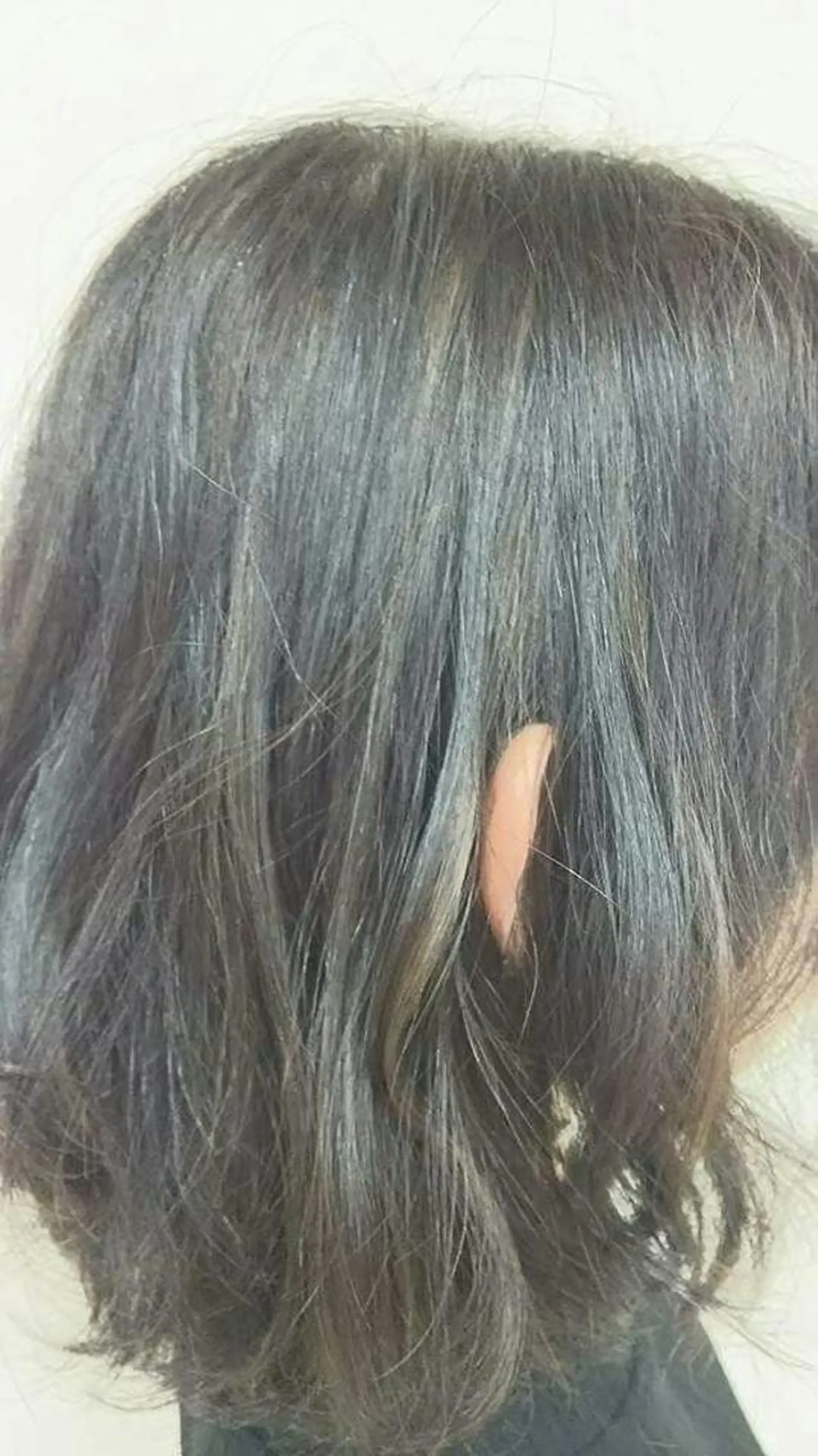 ミディアム カラー ハイライトカラー ハイライト 【Sweep】おじま のぞみのヘアスタイル